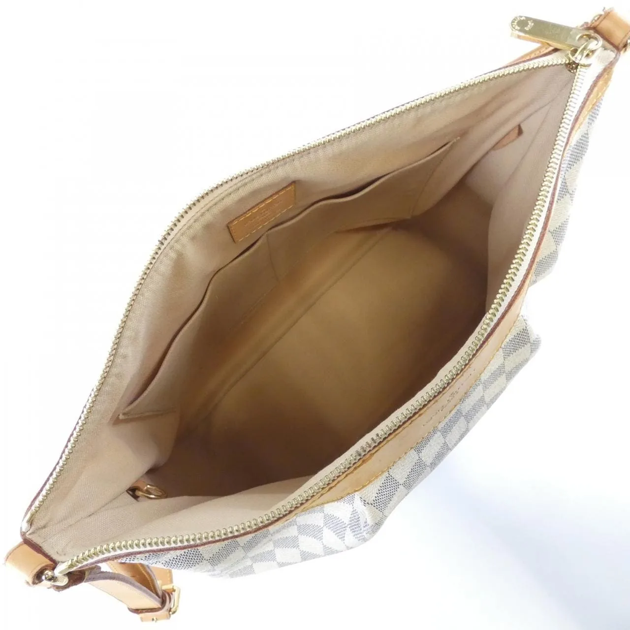 LOUIS VUITTON Siracusa N41112 Shoulder Damier 黑色 Damier 中古品B - 縮圖 9