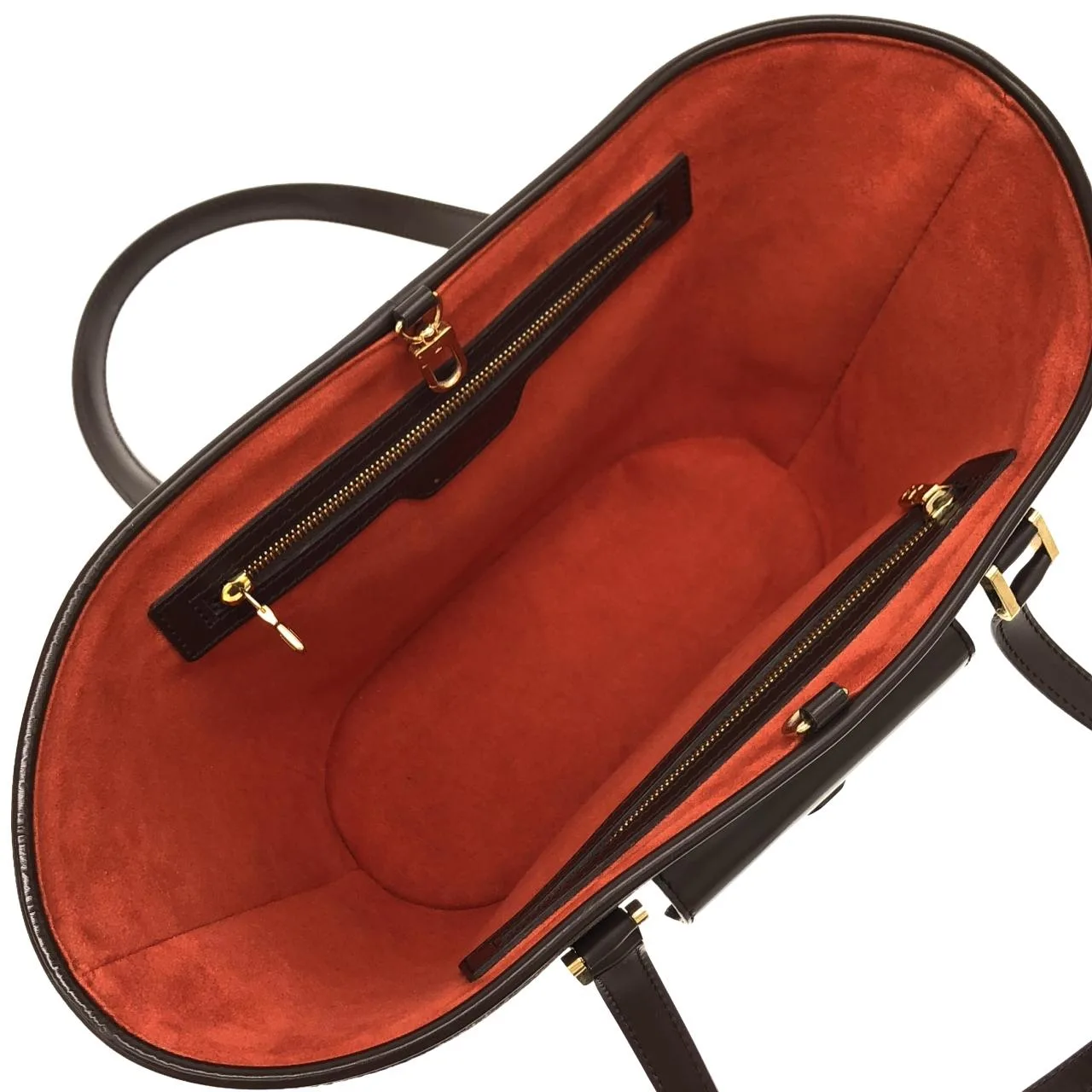 LOUIS VUITTON N51121 Handbag Damier 黑色 Damier 中古品A - 縮圖 6