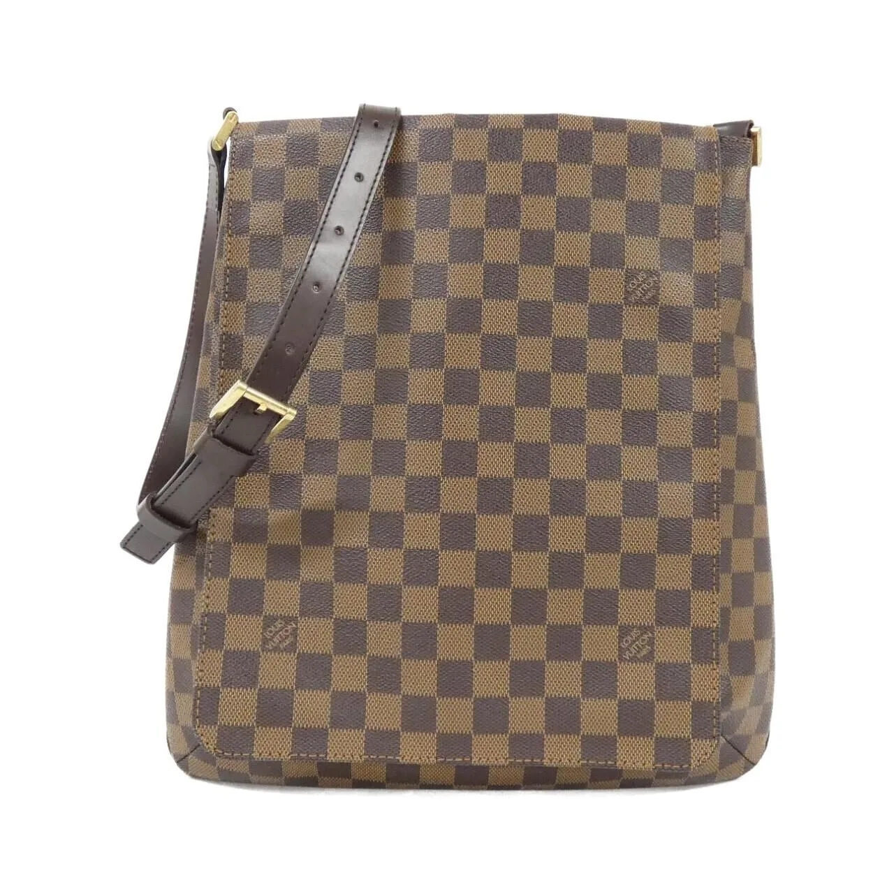 LOUIS VUITTON Musette N51302 Shoulder Damier Black