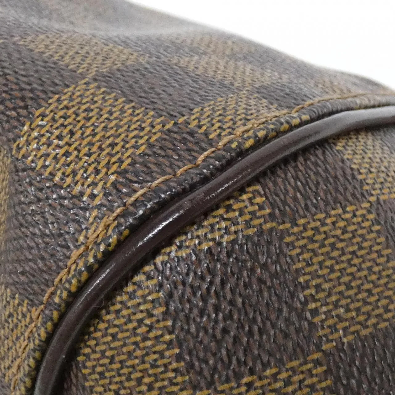 LOUIS VUITTON N41541 Shoulder Damier 黑色 Damier 中古品A - 縮圖 3