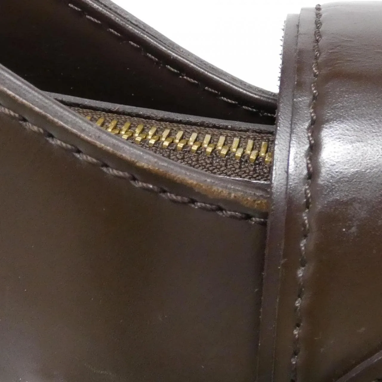 LOUIS VUITTON N41541 Shoulder Damier 黑色 Damier 中古品A - 縮圖 4