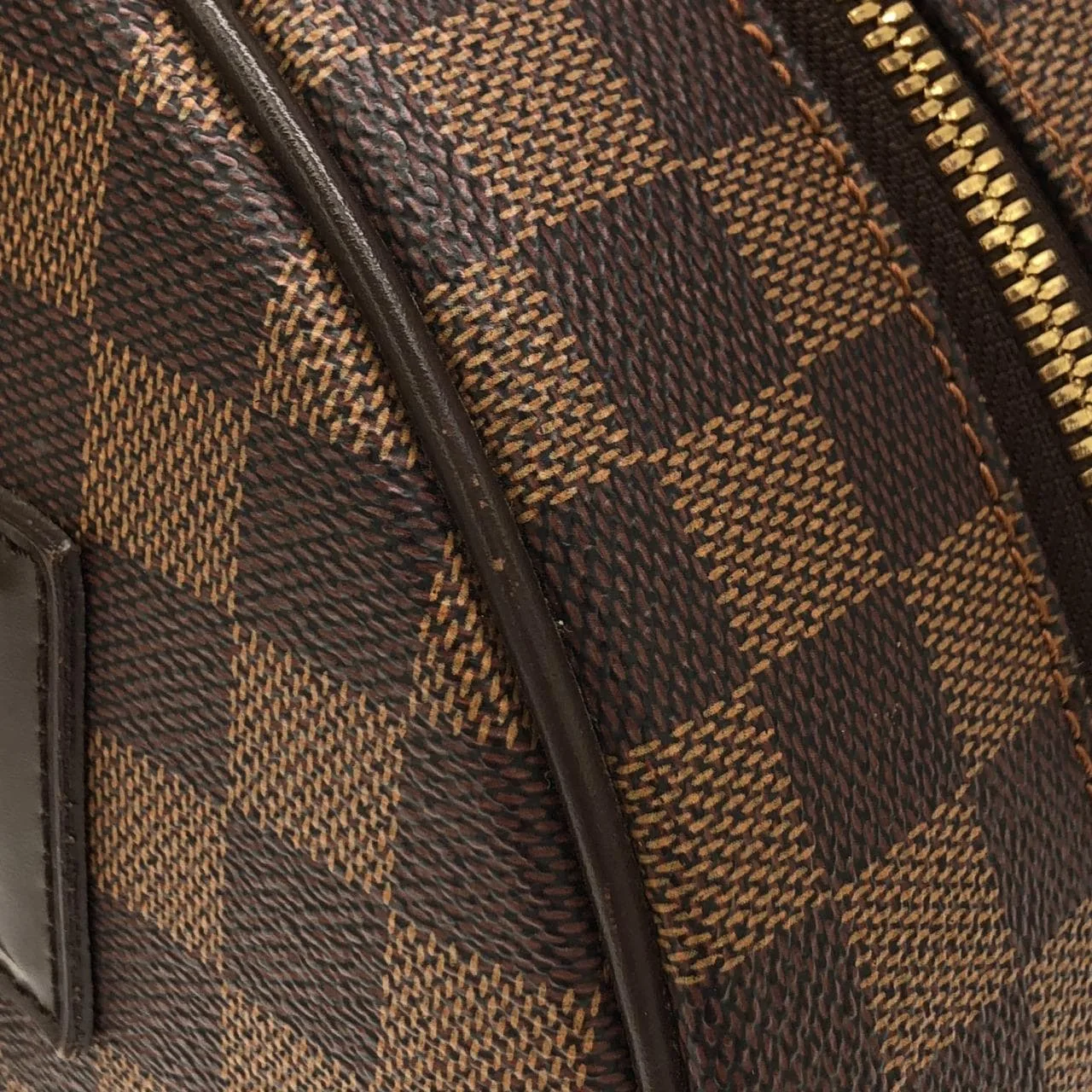 LOUIS VUITTON N41455 Handbag Damier 黑色 Damier 中古品A - 縮圖 4