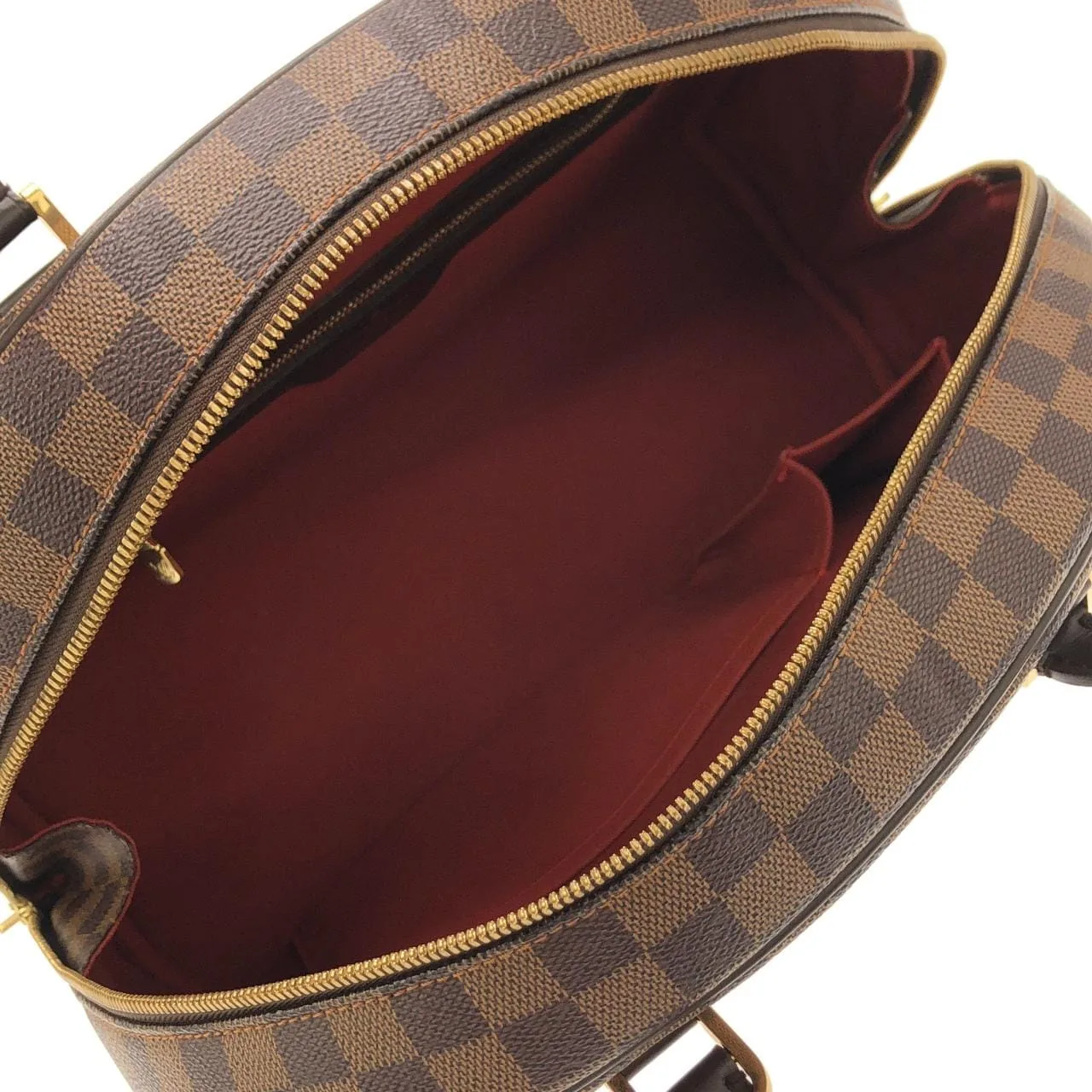 LOUIS VUITTON N41455 Handbag Damier 黑色 Damier 中古品A - 縮圖 6