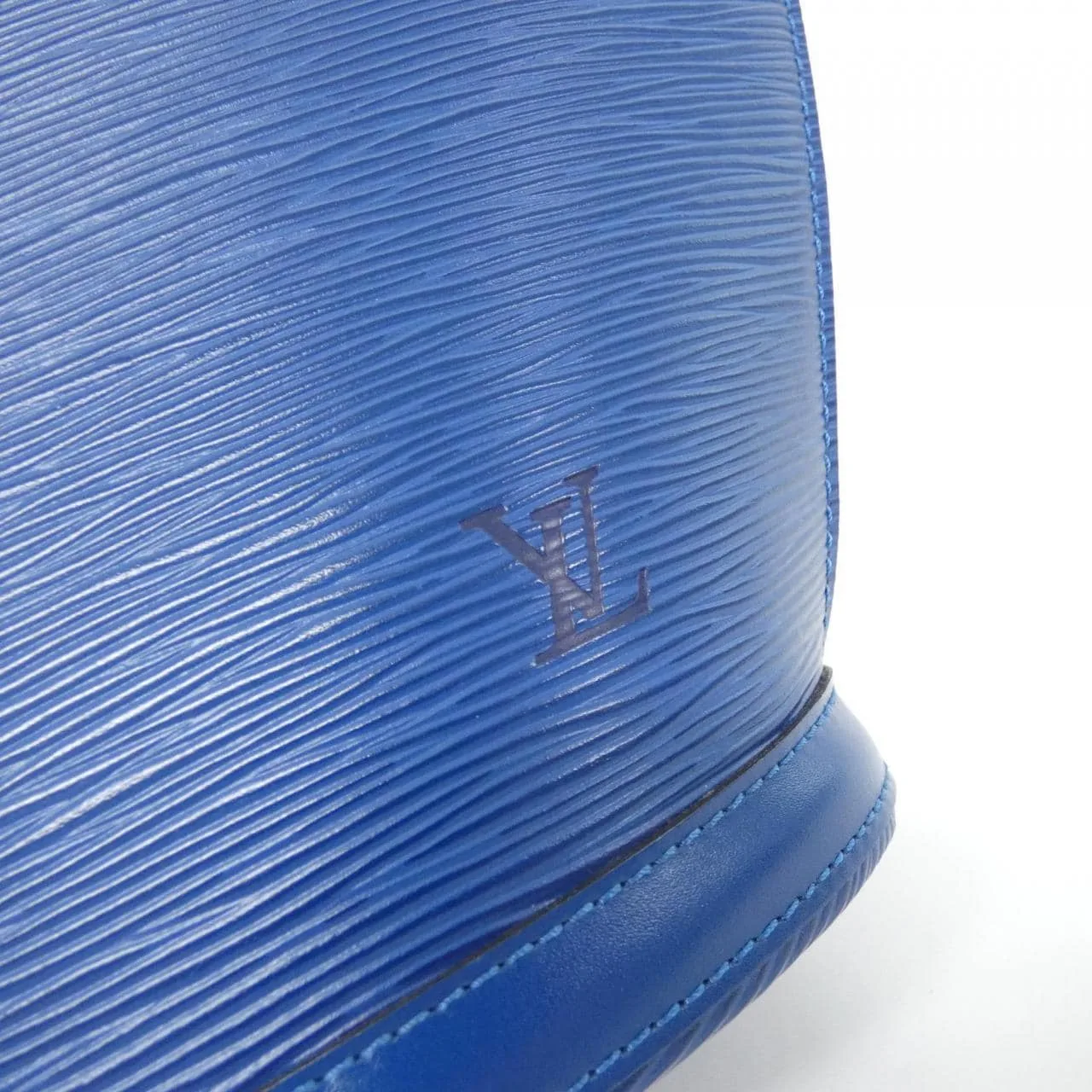 LOUIS VUITTON Saint-Jacques M52275 Handbag Epi Blue Epi Rank A - Thumbnail 4