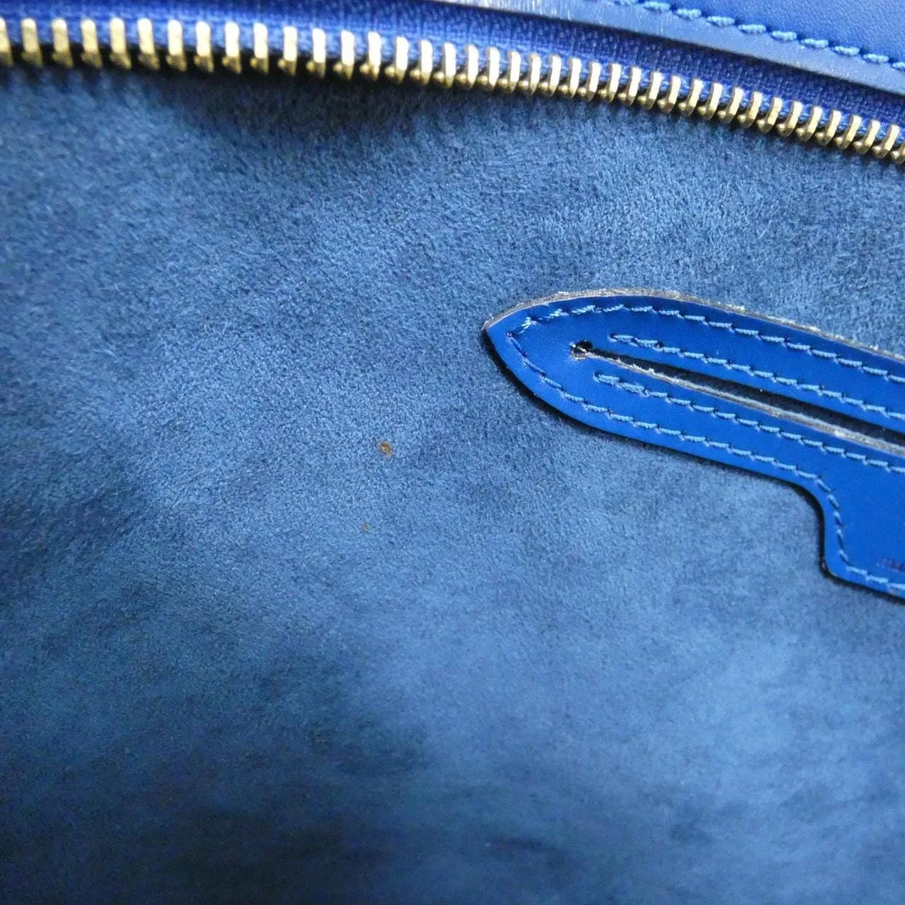 LOUIS VUITTON Saint-Jacques M52275 Handbag Epi Blue Epi Rank A - Thumbnail 8