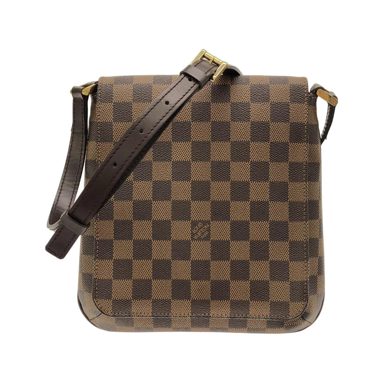 LOUIS VUITTON Musette N51300 Shoulder Damier Black