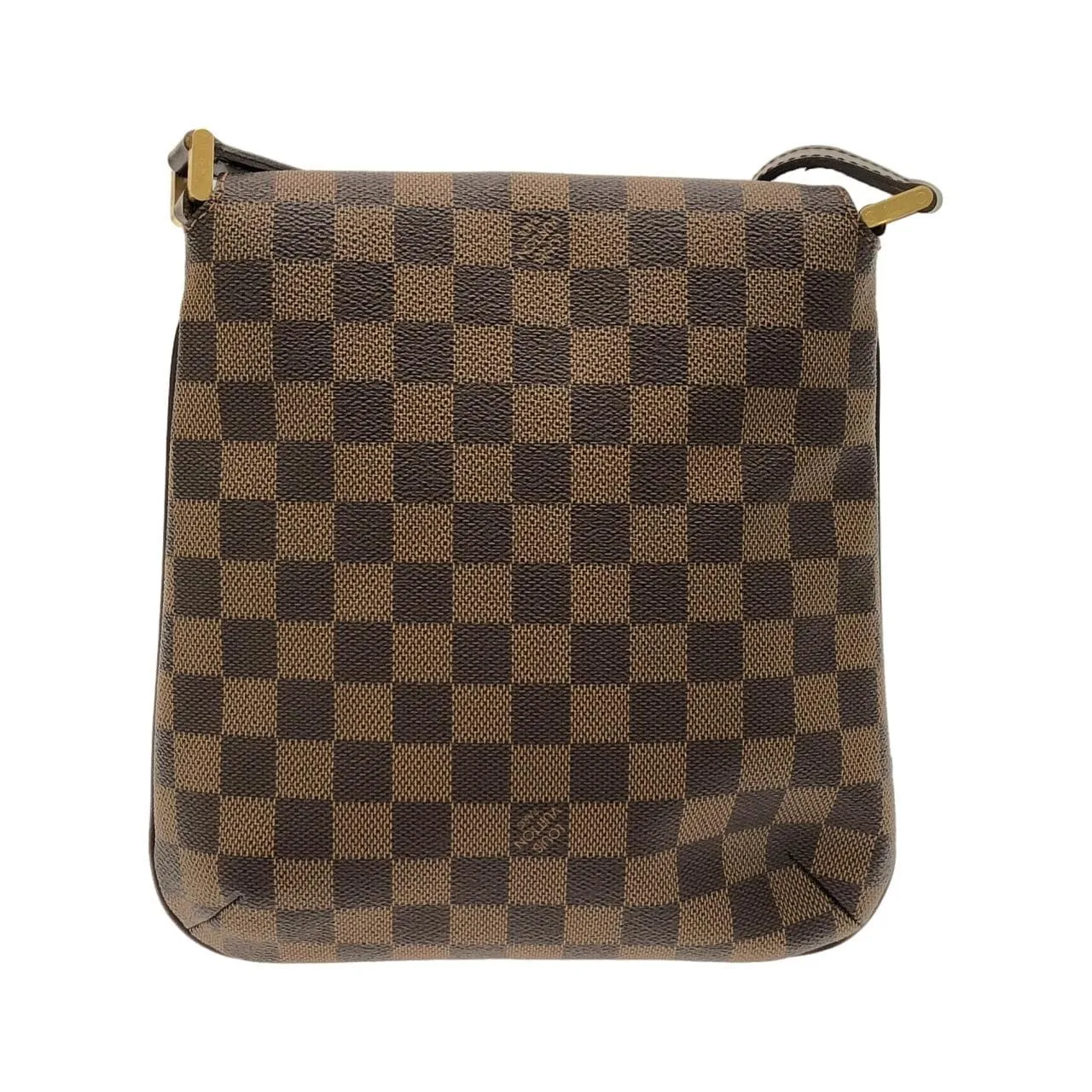 LOUIS VUITTON Musette N51300 Shoulder Damier 黑色 Damier 中古品A - 縮圖 2