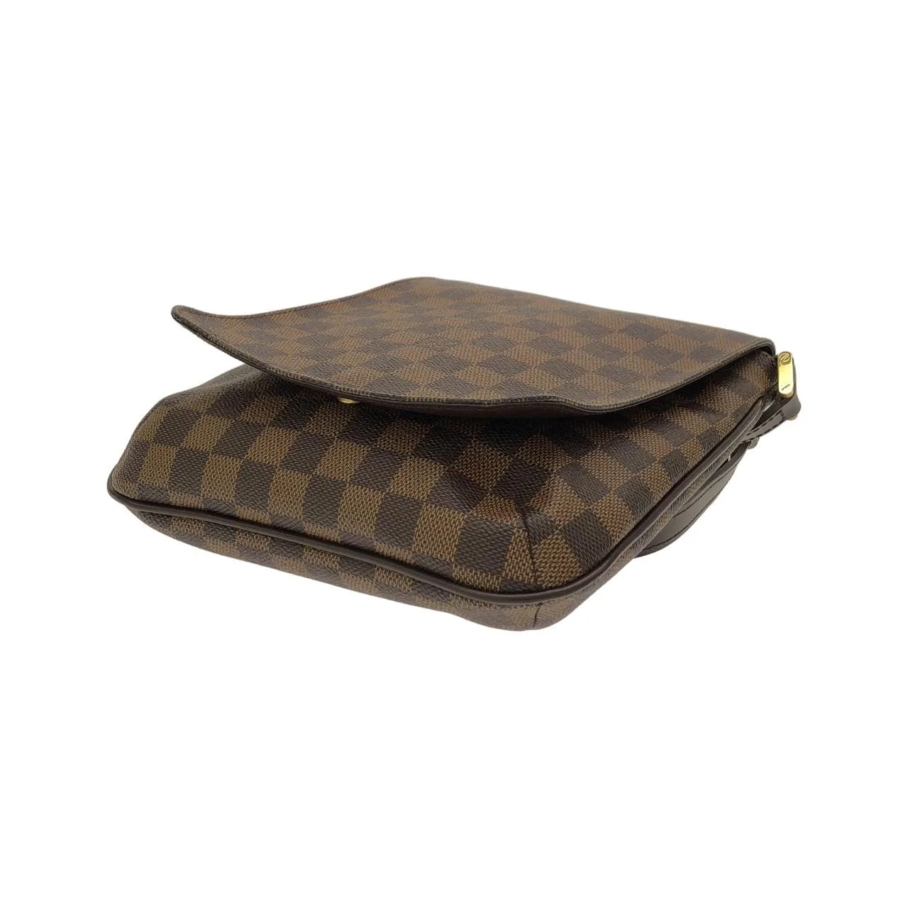 LOUIS VUITTON Musette N51300 Shoulder Damier 黑色 Damier 中古品A - 縮圖 3