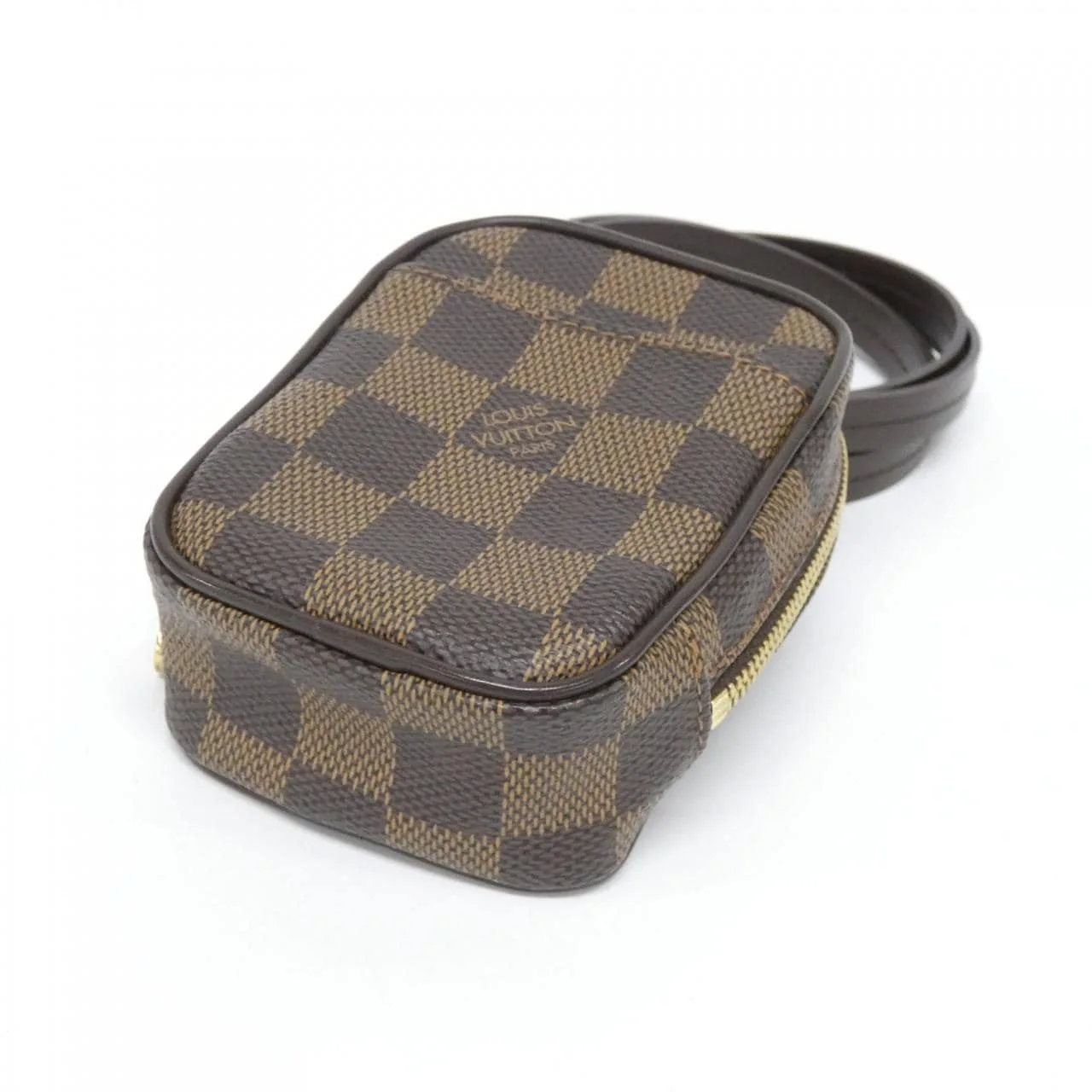 LOUIS VUITTON N61738 Pouch Damier 黑色 Damier 中古品A - 縮圖 3
