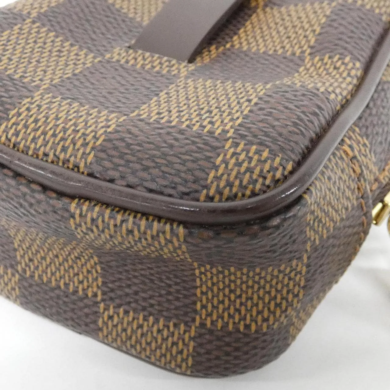 LOUIS VUITTON N61738 Pouch Damier 黑色 Damier 中古品A - 縮圖 4
