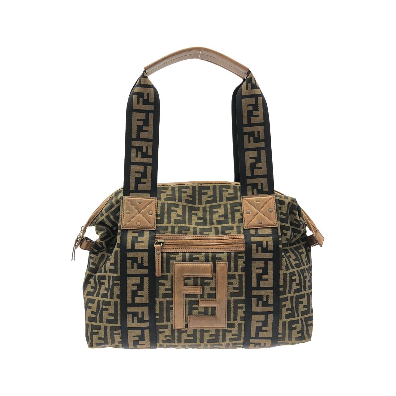 FENDI 7VS070 MX7 Boston Canvas