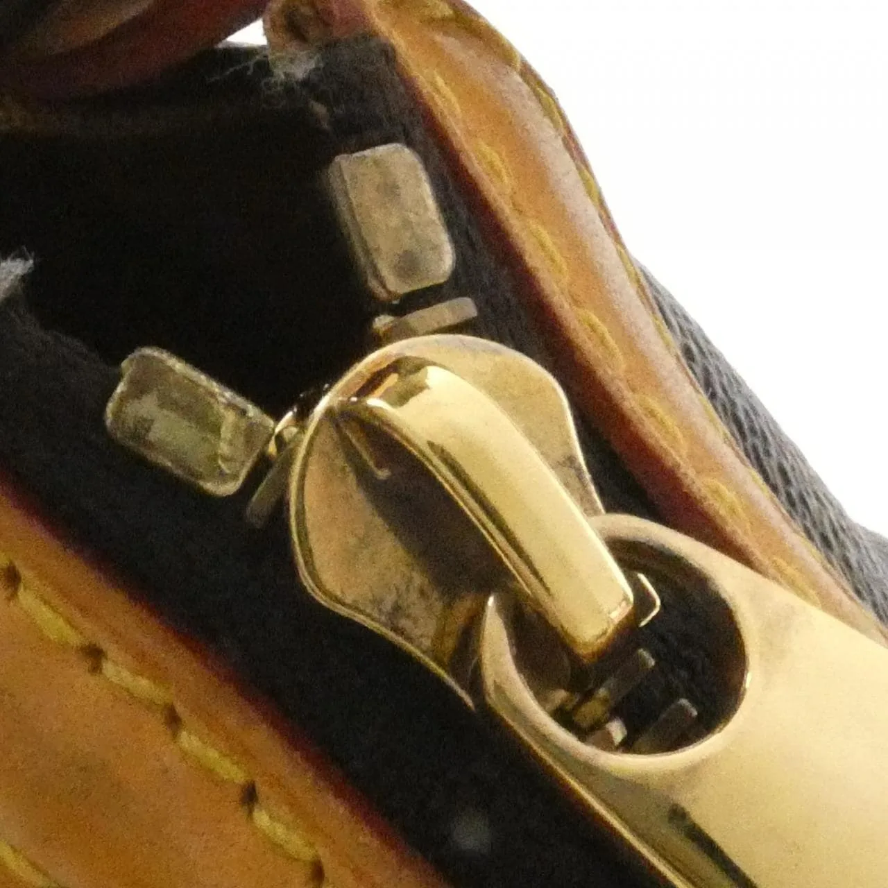 LOUIS VUITTON M40076 Shoulder Monogram 黑色 Monogram 中古品B - 縮圖 6