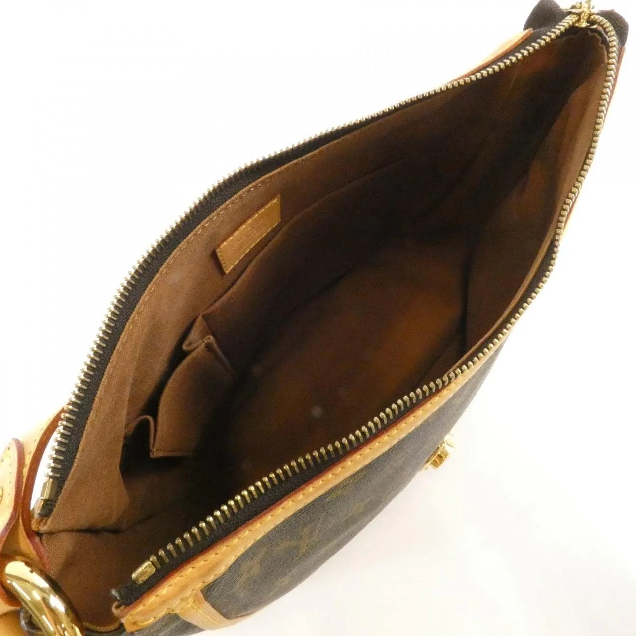 LOUIS VUITTON M40076 Shoulder Monogram 黑色 Monogram 中古品B - 縮圖 9