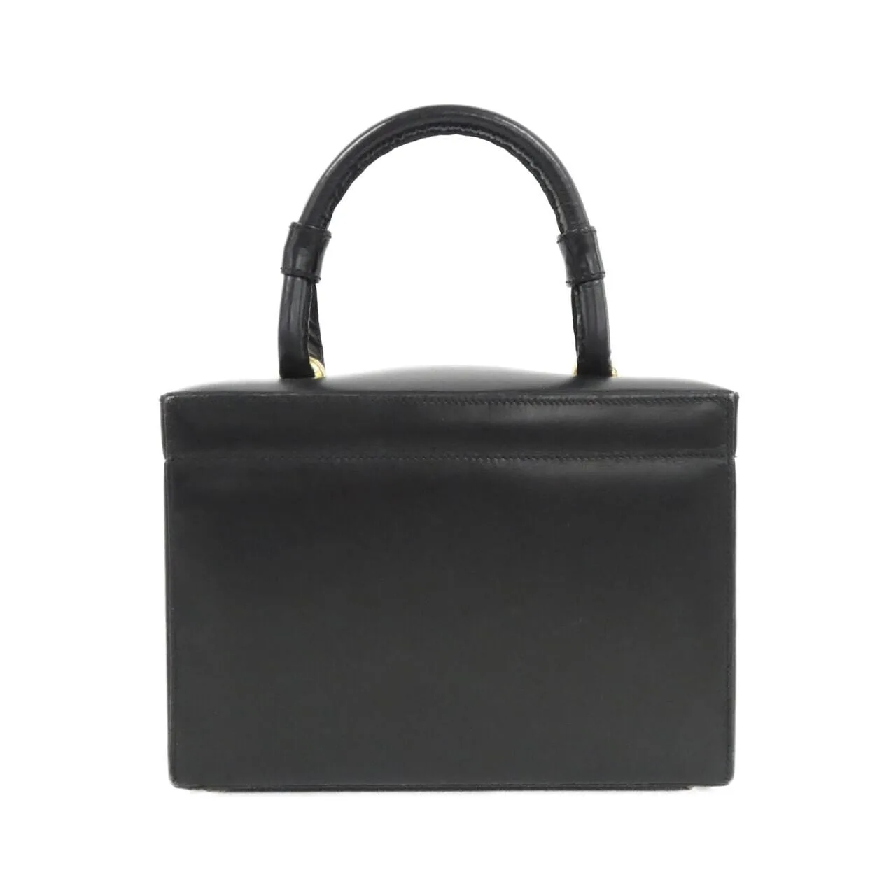 LOEWE 手提包 皮革 深藍色 皮革 中古品A - 縮圖 2