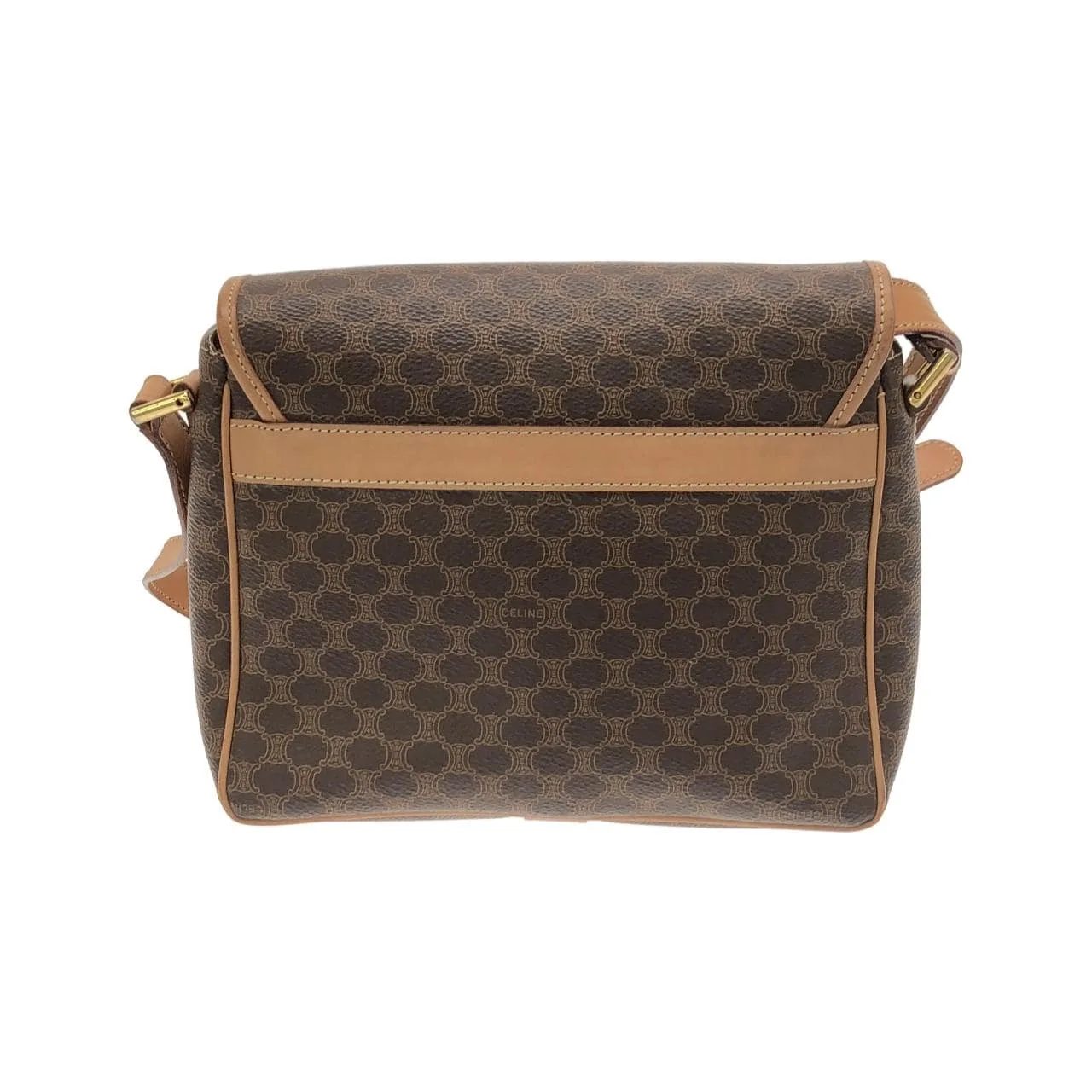 CELINE Shoulder Canvas 棕色 帆布 中古品A - 縮圖 2