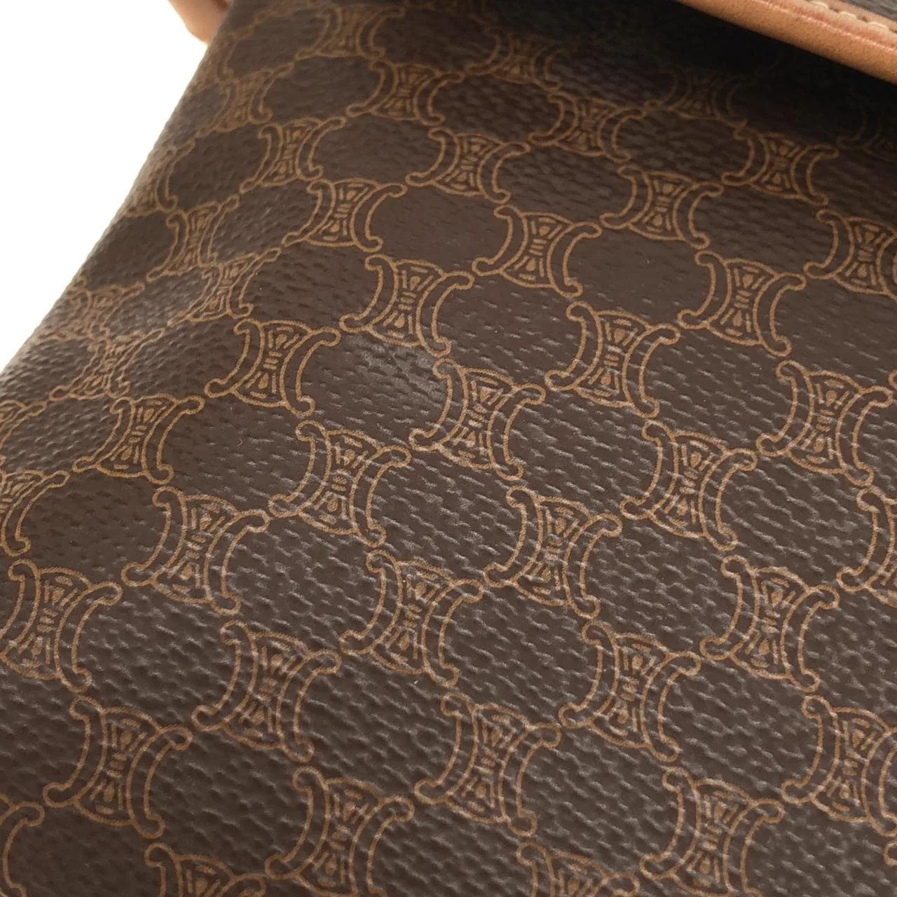 CELINE Shoulder Canvas 棕色 帆布 中古品A - 縮圖 5