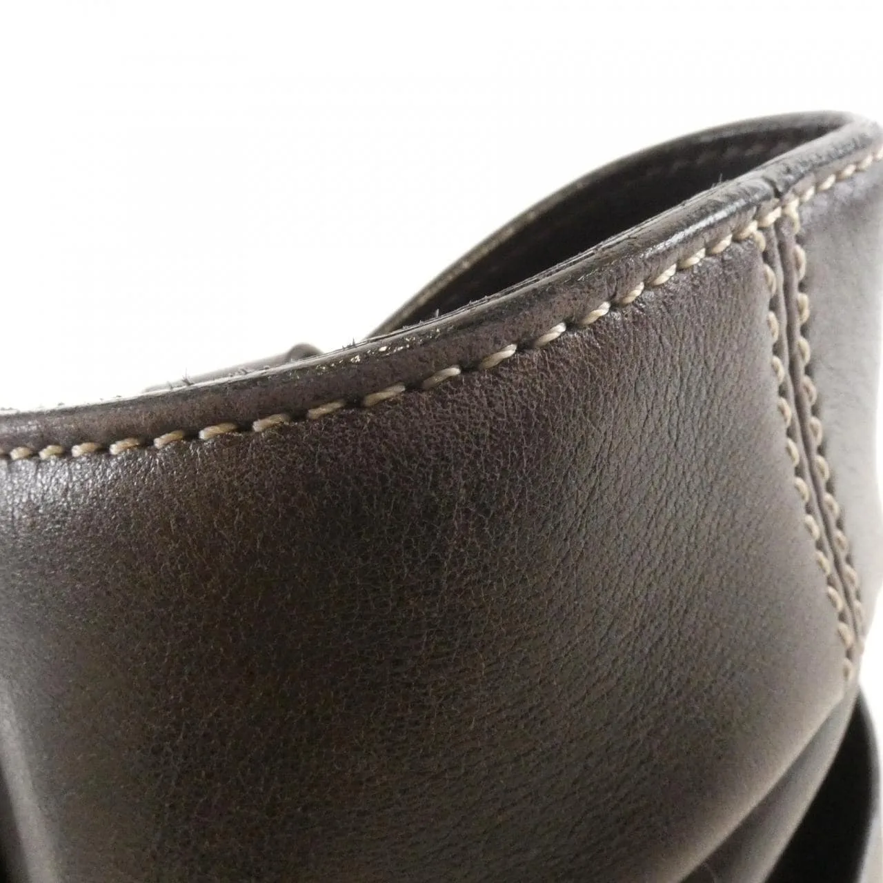 CELINE Boogie 134023S0F 手提包 皮革 棕色 皮革 中古品B - 縮圖 4