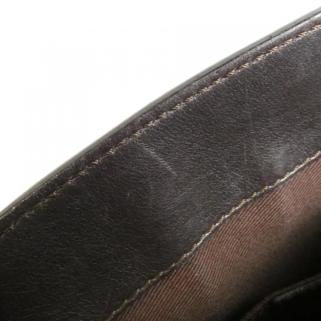 CELINE Boogie 134023S0F 手提包 皮革 棕色 皮革 中古品B - 縮圖 9