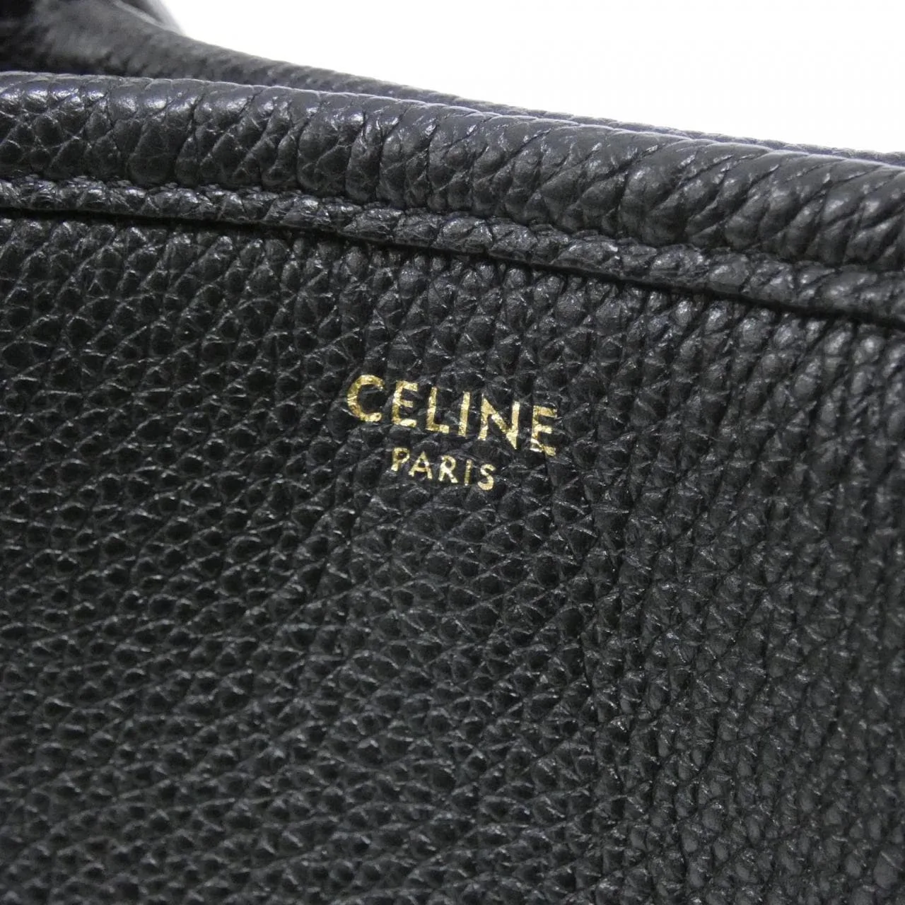 CELINE Cabas 194073CR7 Tote 黑色 中古品A - 縮圖 4