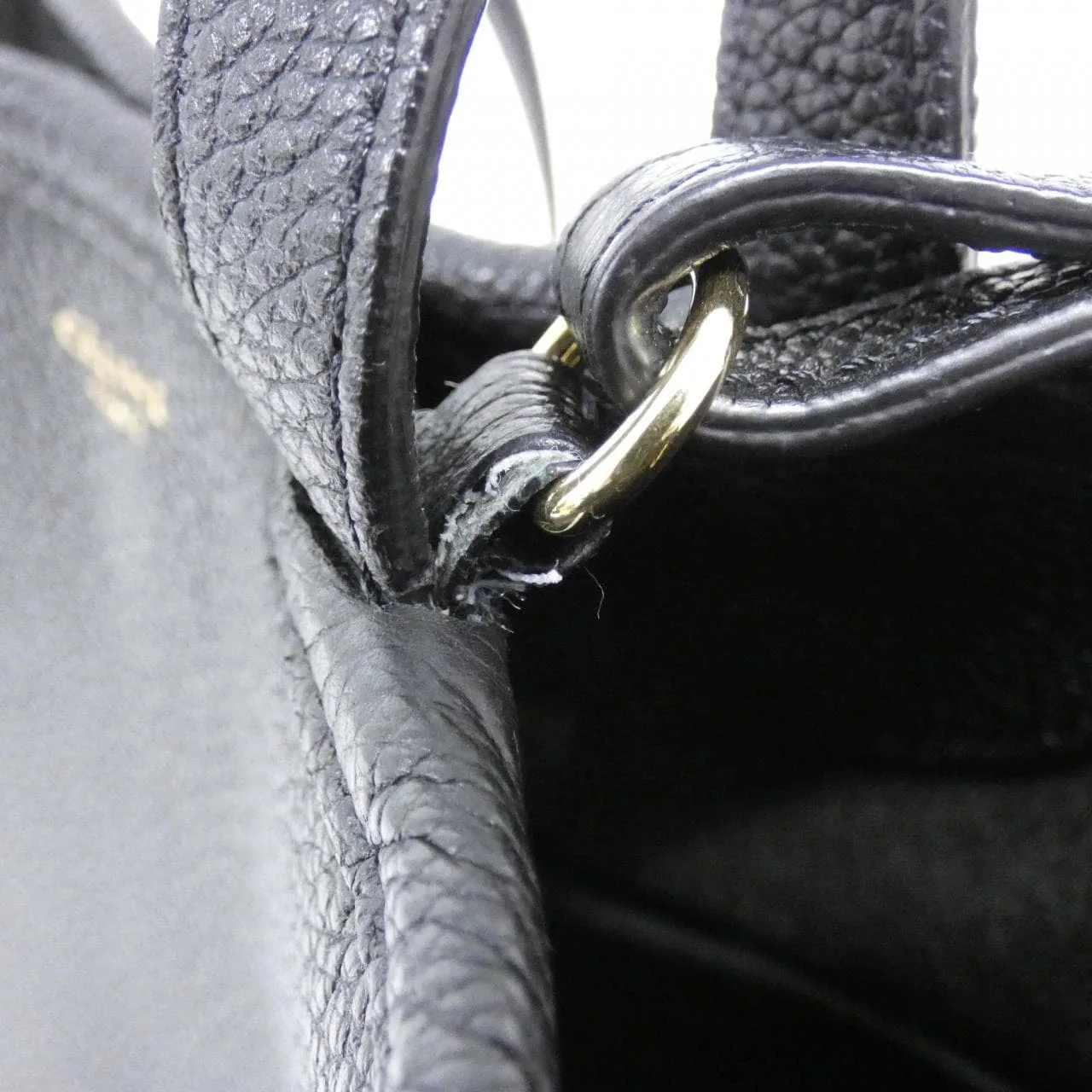 CELINE Cabas 194073CR7 Tote 黑色 中古品A - 縮圖 5