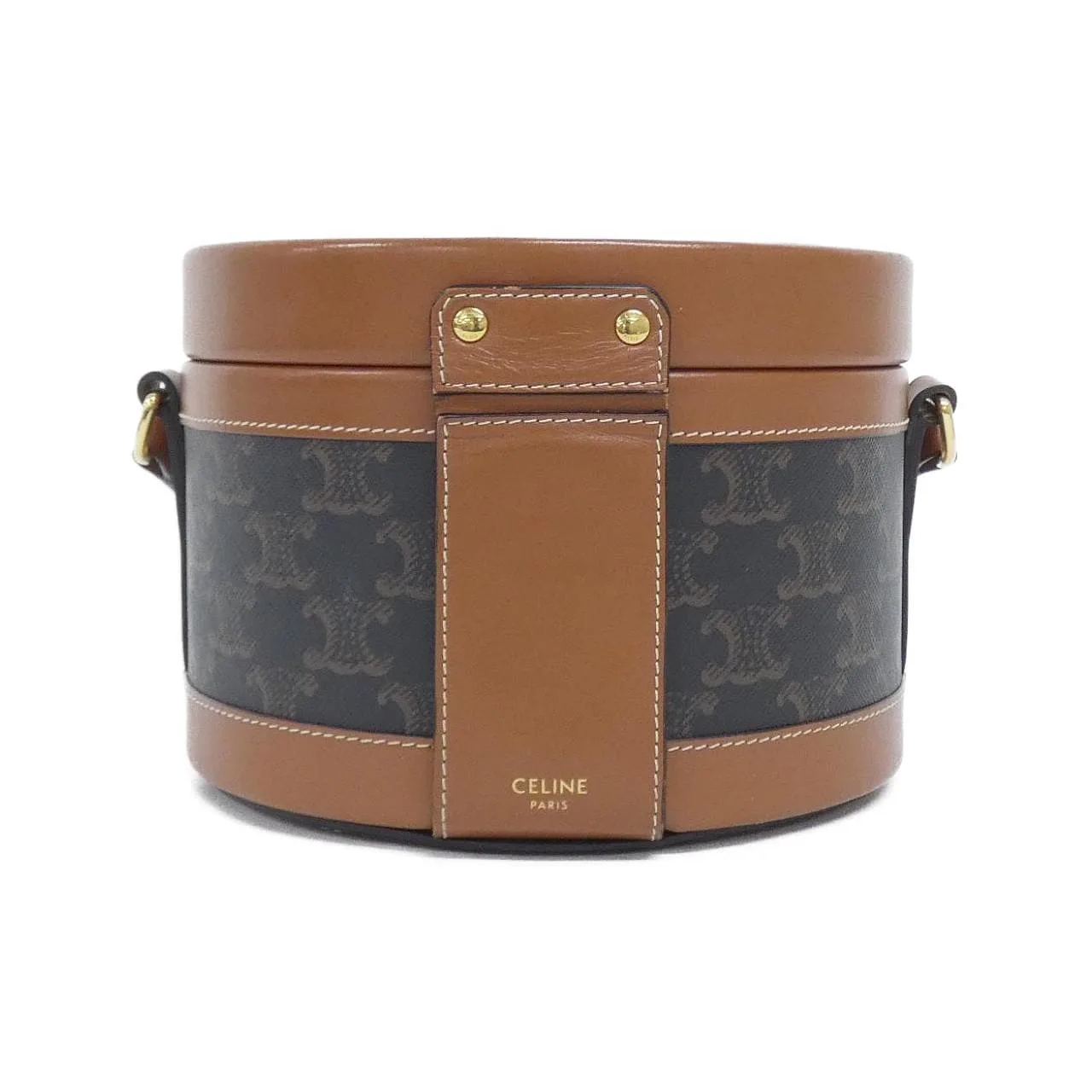 CELINE 195192BZJ Shoulder Canvas Black Canvas Rank A - Thumbnail 2