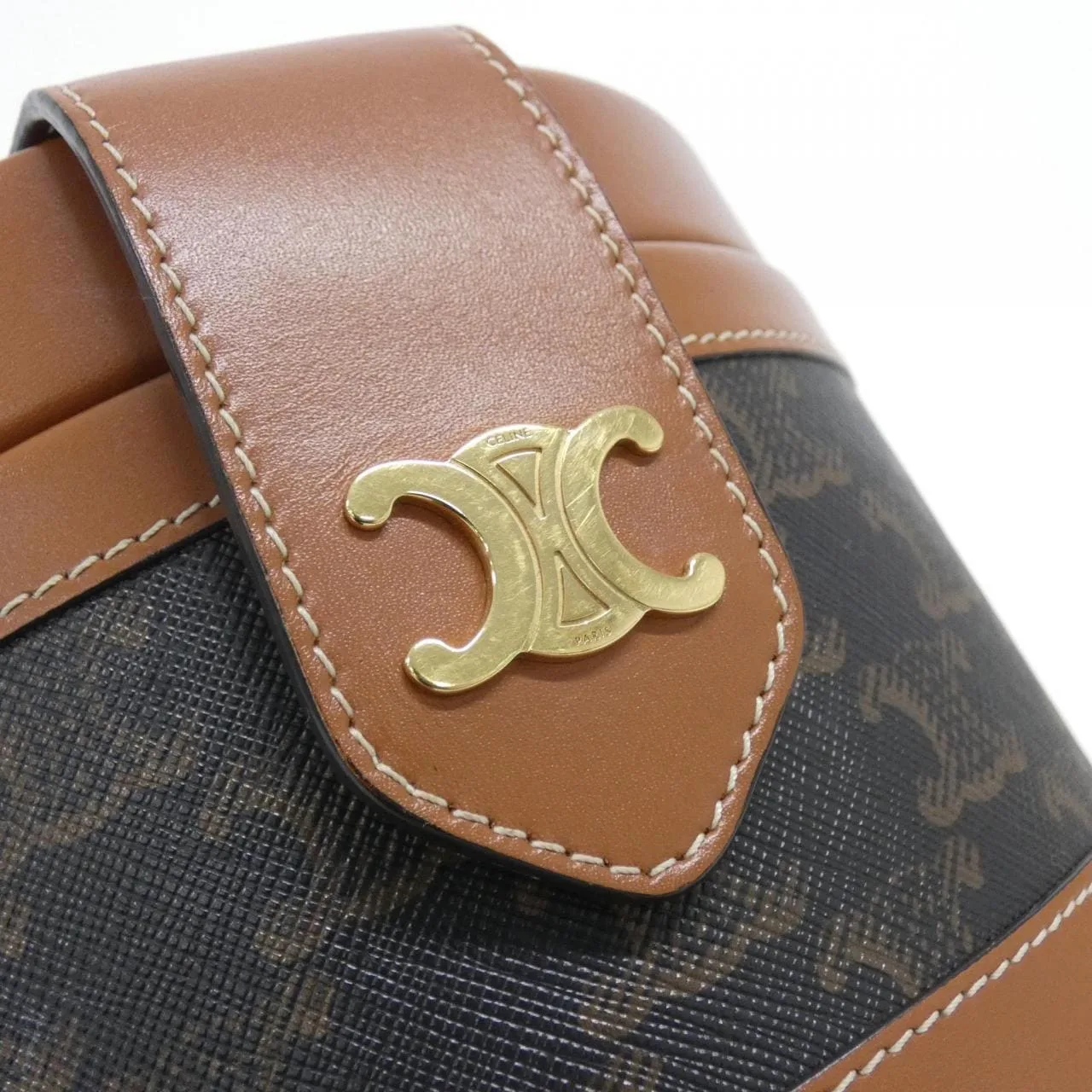 CELINE 195192BZJ Shoulder Canvas Black Canvas Rank A - Thumbnail 4