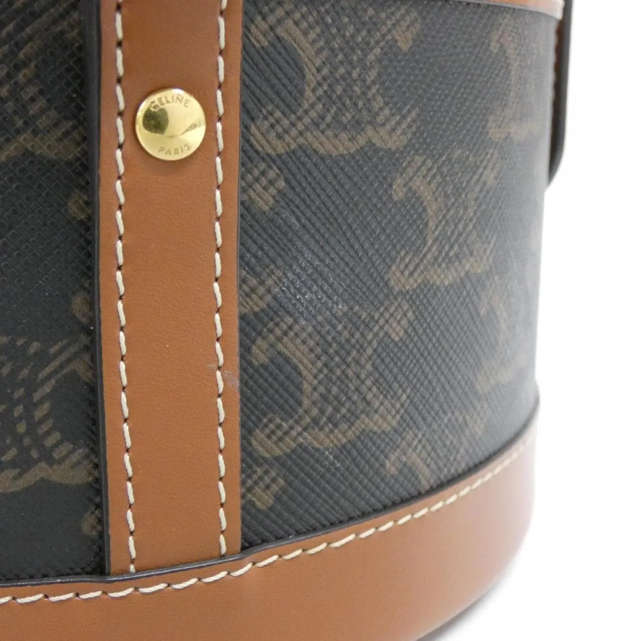 CELINE 195192BZJ Shoulder Canvas Black Canvas Rank A - Thumbnail 5