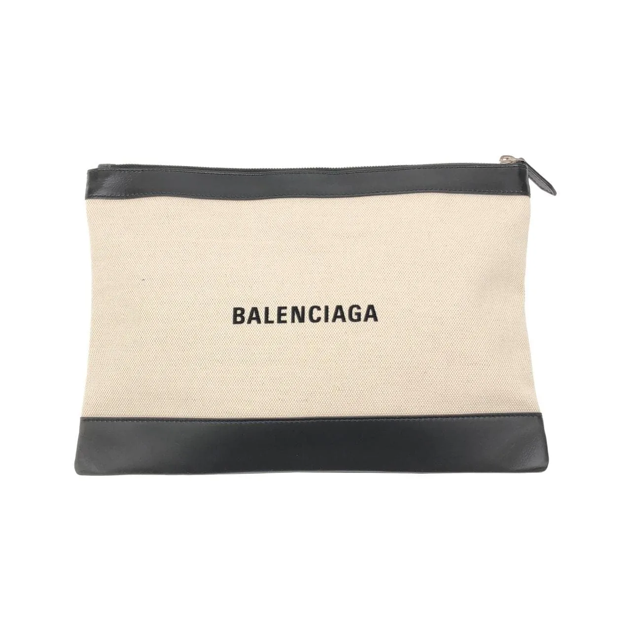 BALENCIAGA 373834 AQ3BN Handbag Canvas Navy