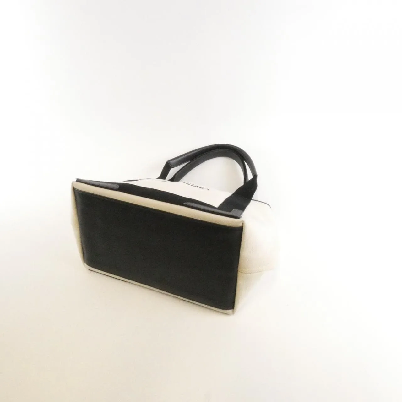 BALENCIAGA 339933 AQ38N Handbag Canvas Navy Canvas Rank B - Thumbnail 3