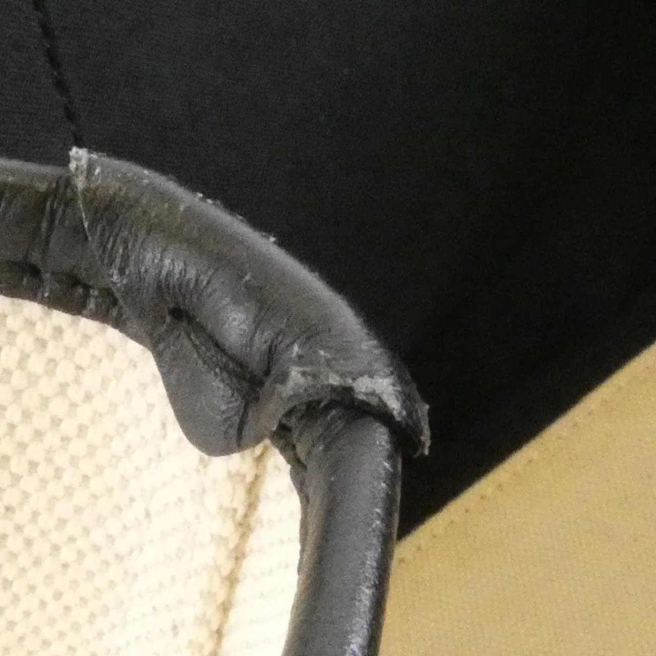 BALENCIAGA 339933 AQ38N Handbag Canvas Navy Canvas Rank B - Thumbnail 7