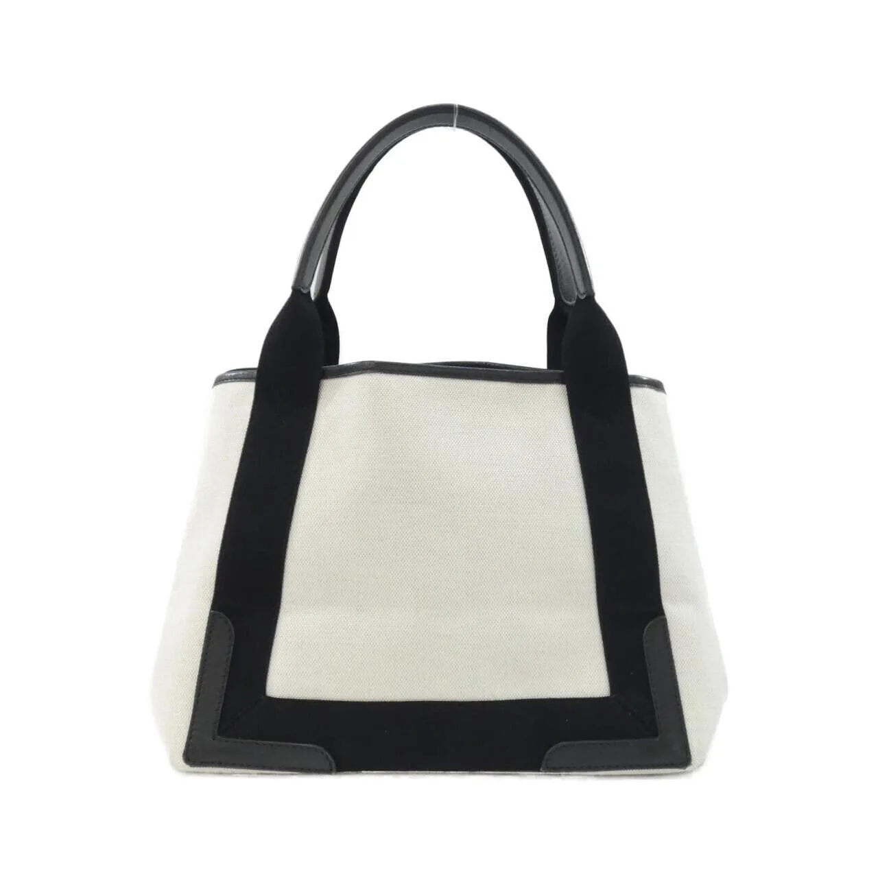 BALENCIAGA 339933 AQ35N 手提包 帆布 深藍色 帆布 中古品B - 縮圖 2