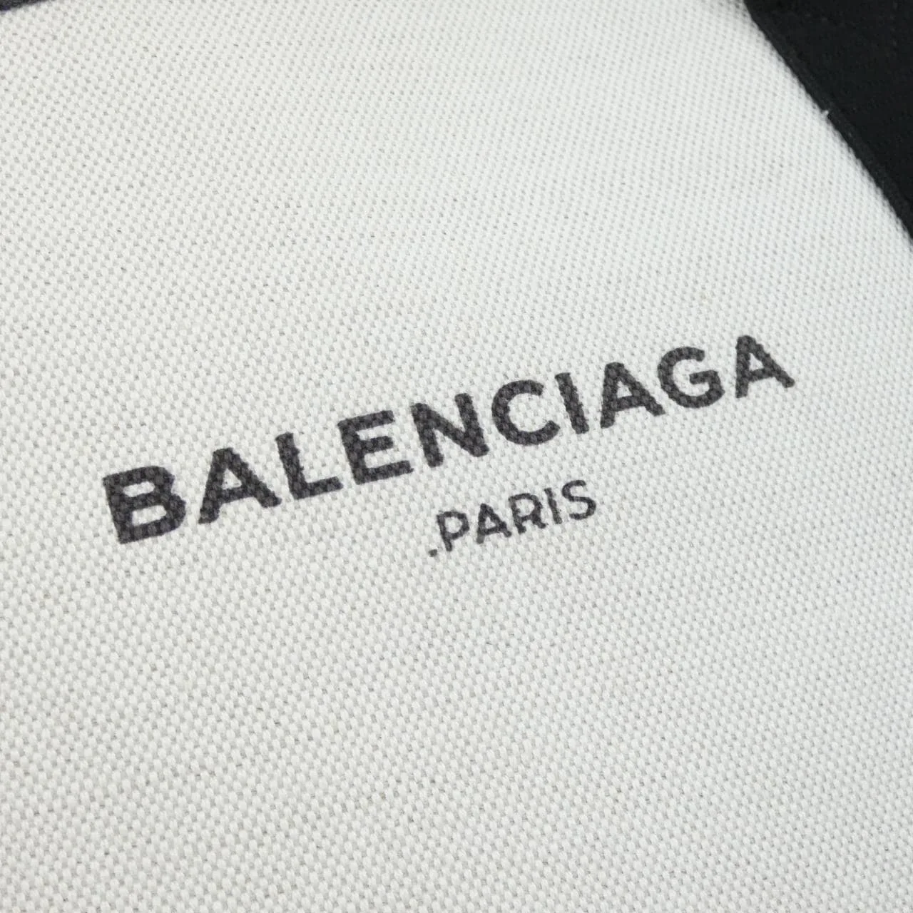 BALENCIAGA 339933 AQ35N 手提包 帆布 深藍色 帆布 中古品B - 縮圖 8