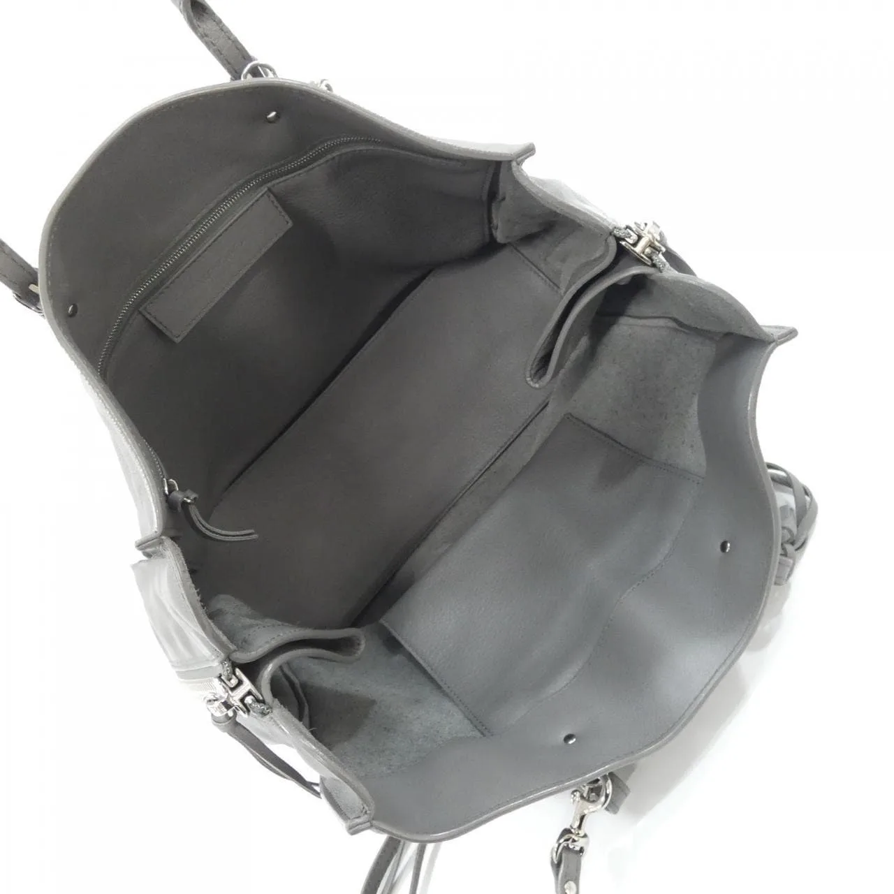 BALENCIAGA 432596 DLQ0N 手提包 黑色 中古品B - 縮圖 9