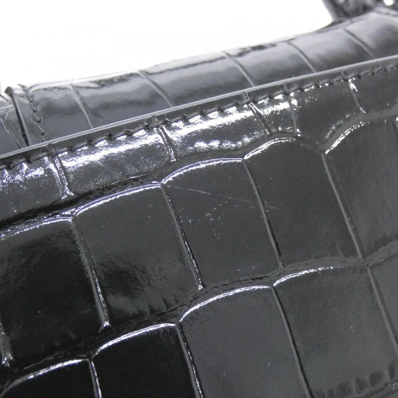 BALENCIAGA Hourglass 592833 1LR67 Handbag Black Rank A - Thumbnail 7