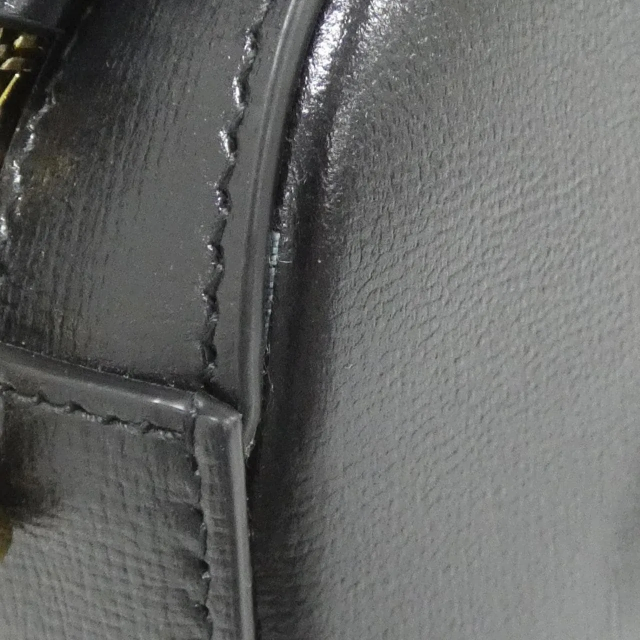 GUCCI 760196 1AAQD 肩背包 皮革 黑色 皮革 中古品A - 縮圖 5