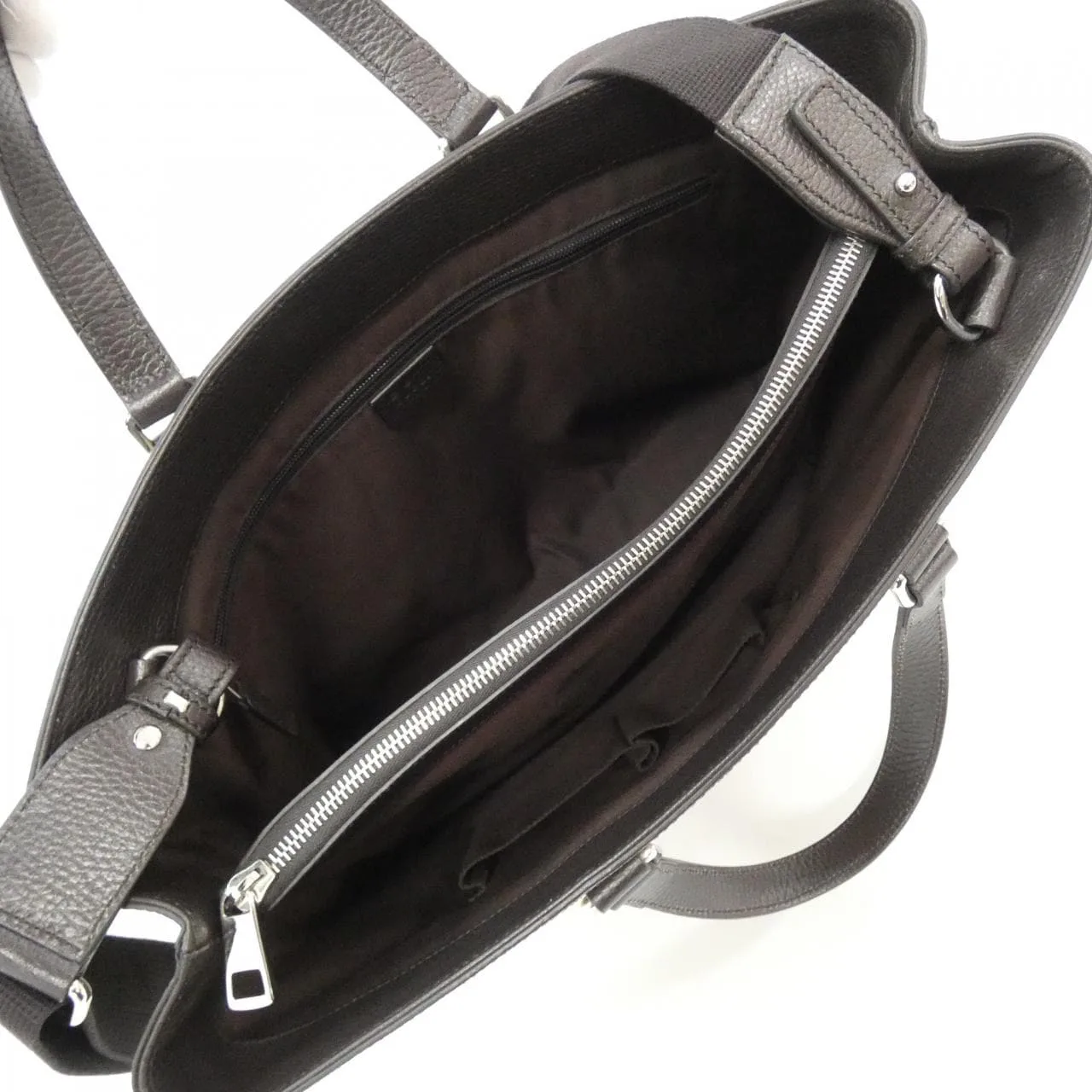 GUCCI GG Supreme 449169 KY9KN 手提包 帆布 黑色 帆布 中古品A - 縮圖 8