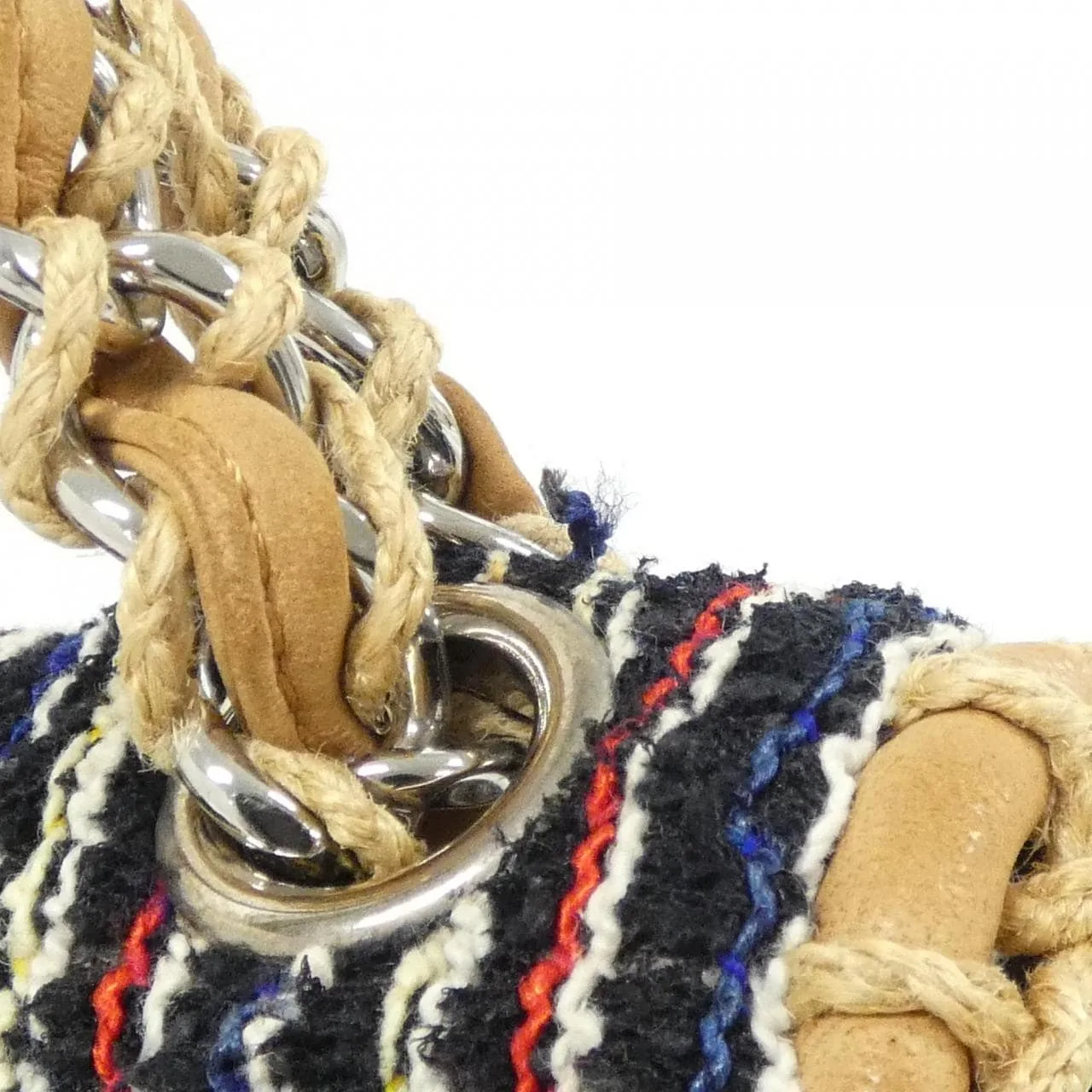 CHANEL 49211 Shoulder Tweed Multicolor Tweed Rank A - Thumbnail 5