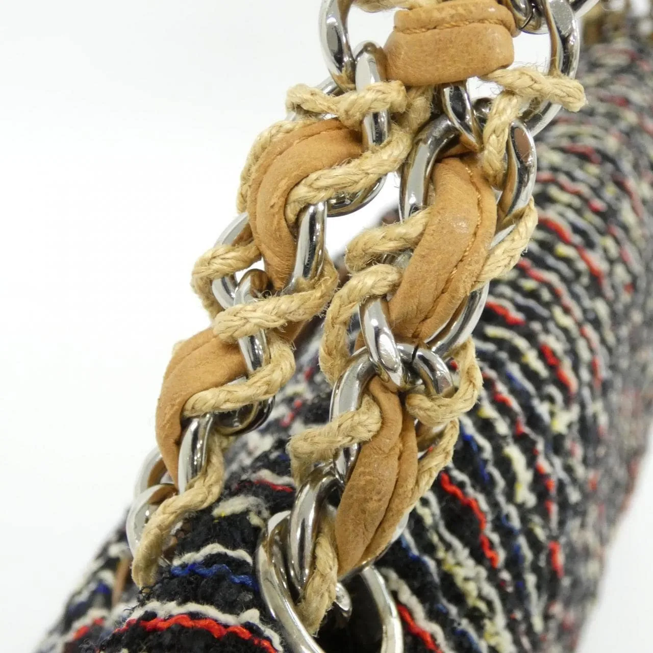 CHANEL 49211 Shoulder Tweed Multicolor Tweed Rank A - Thumbnail 7