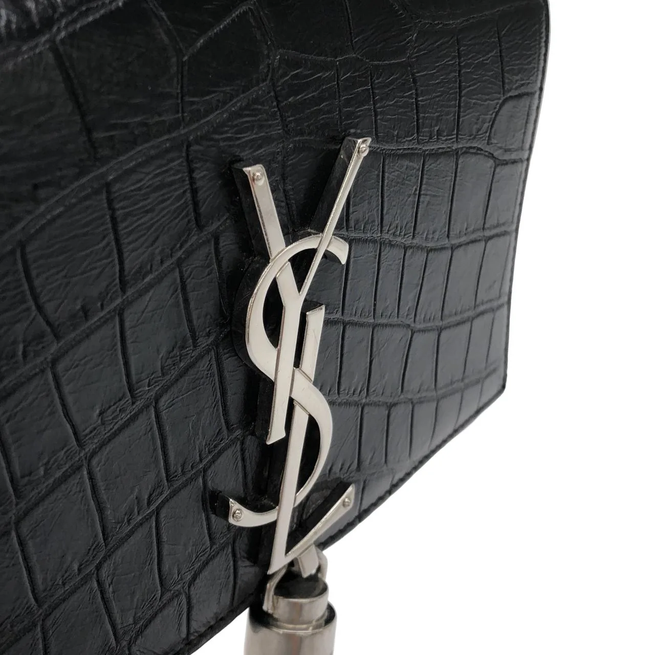 SAINT LAURENT 354120 Shoulder Leather Black Leather Rank A - Thumbnail 4