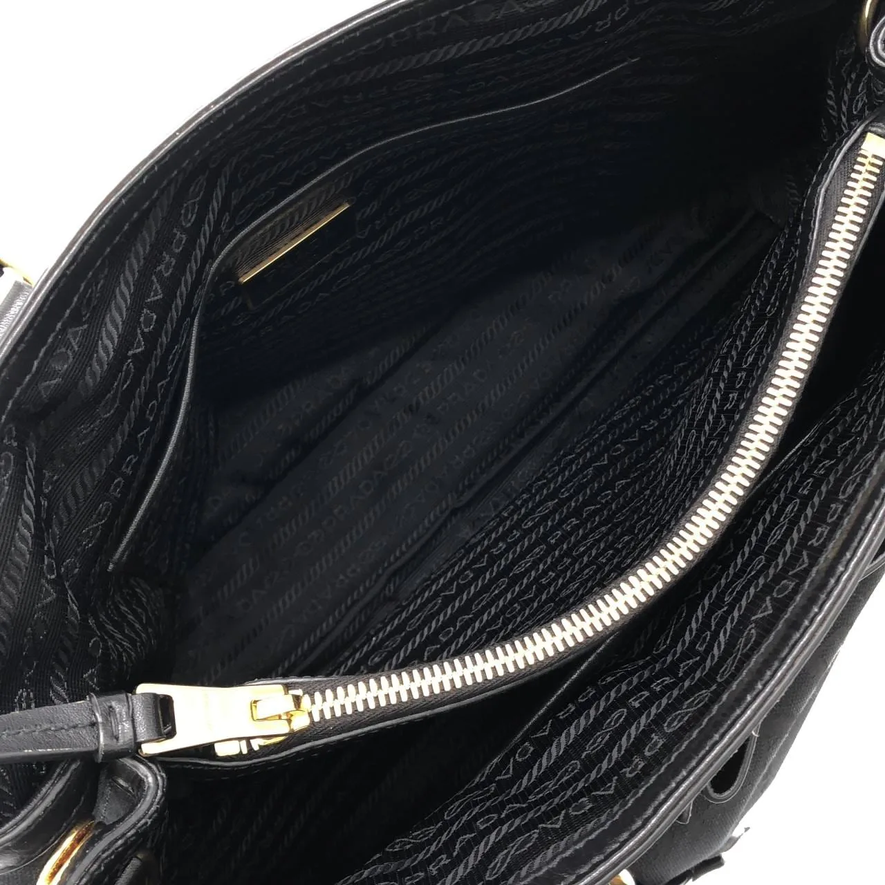 PRADA 1BA579 Handbag Black Rank A - Thumbnail 8
