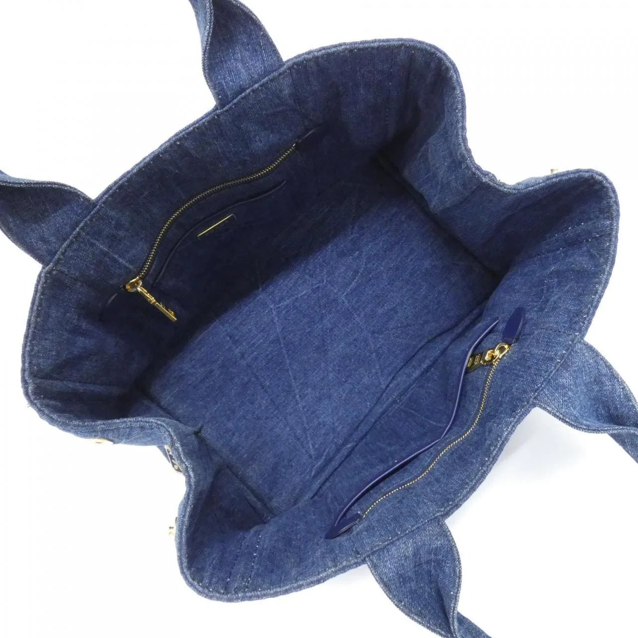 PRADA Canapa B1877B 手提包 黑色 中古品B - 縮圖 6