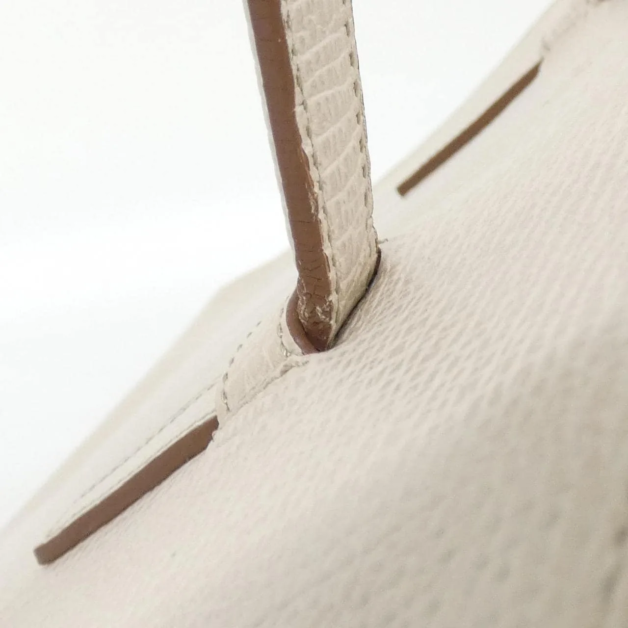 LOEWE Handbag Leather 黑色 皮革 中古品A - 縮圖 6