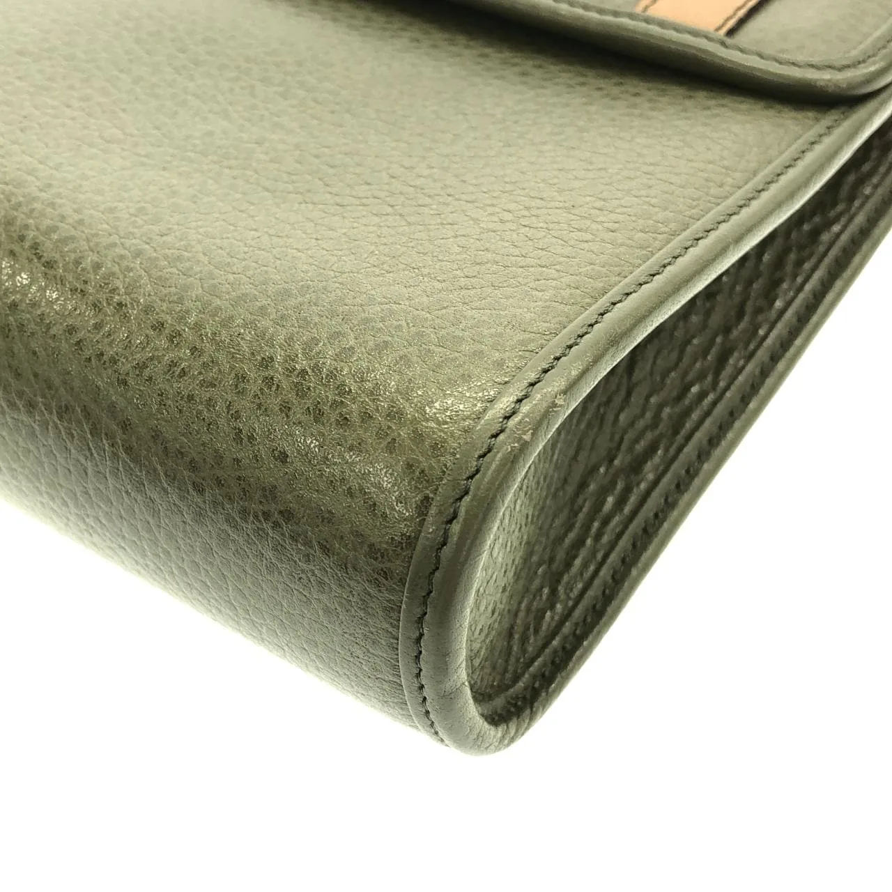 DIOR 肩背包 皮革 金色 皮革 中古品B - 縮圖 3