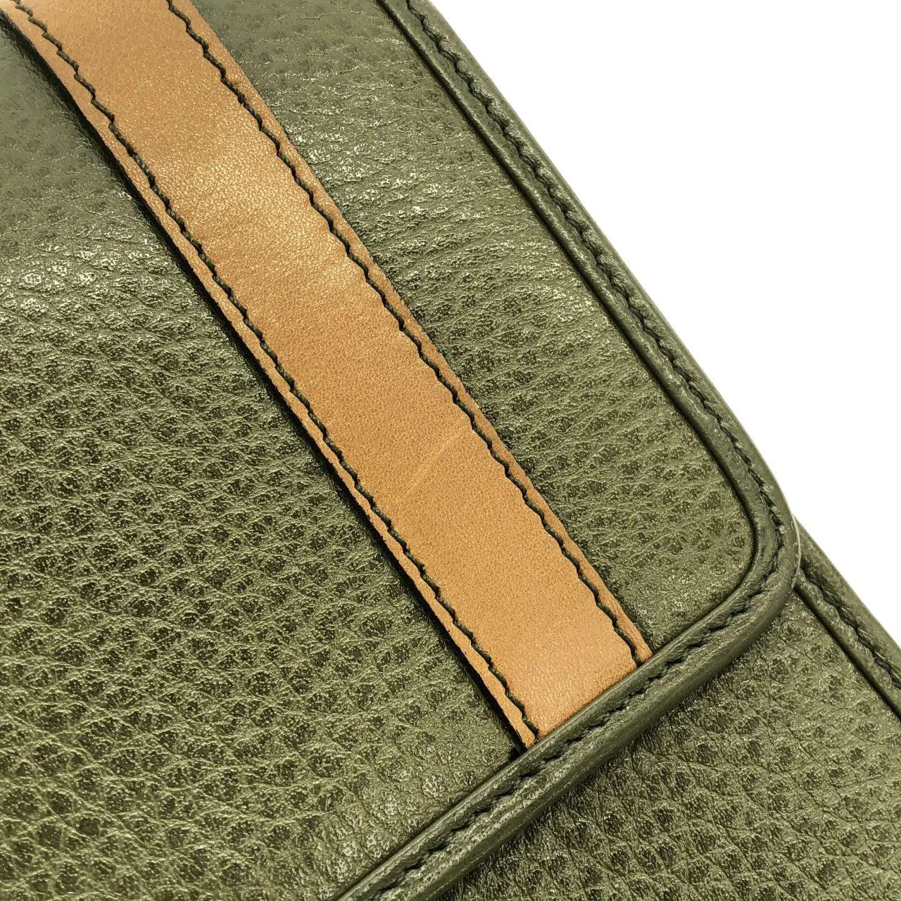 DIOR 肩背包 皮革 金色 皮革 中古品B - 縮圖 4