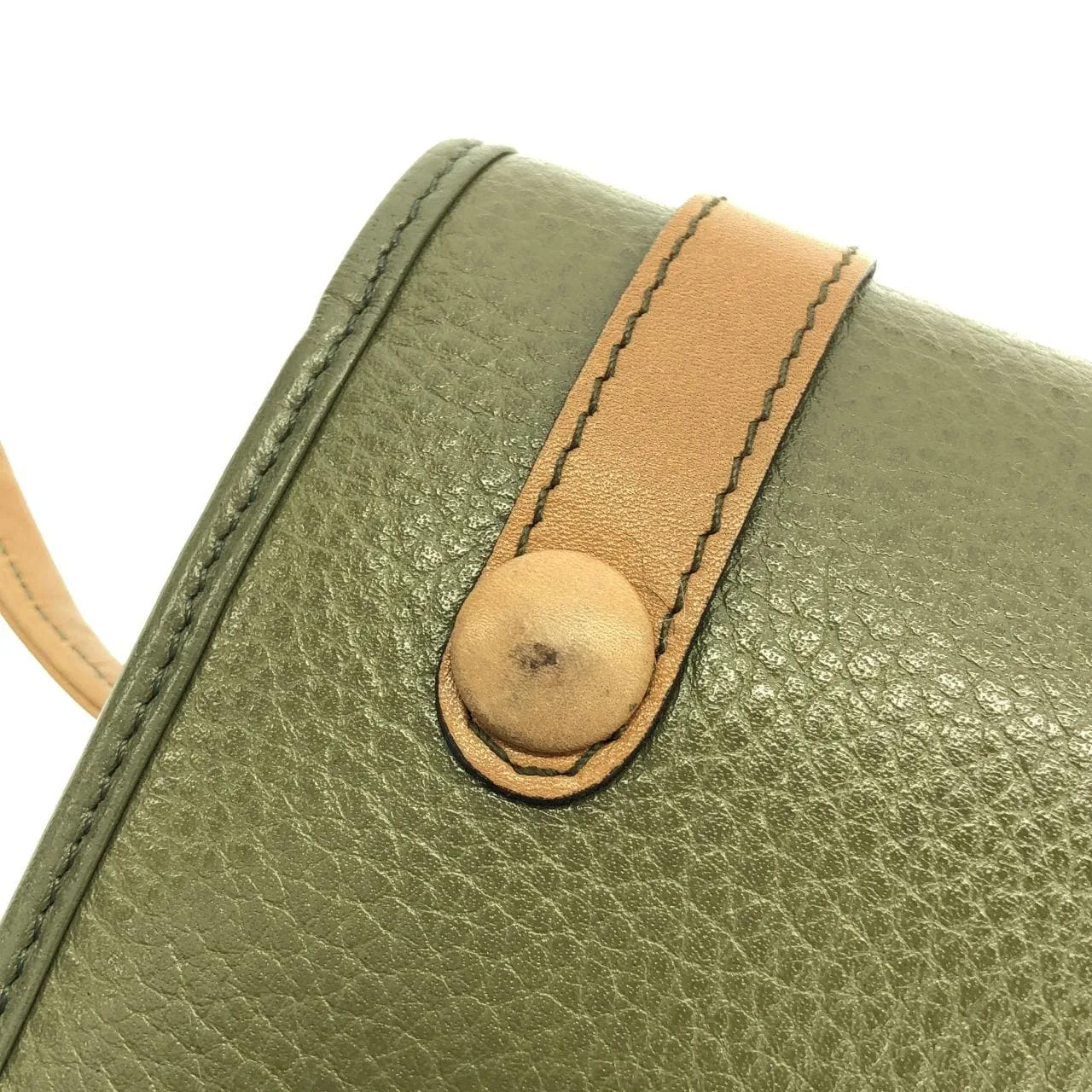 DIOR 肩背包 皮革 金色 皮革 中古品B - 縮圖 6