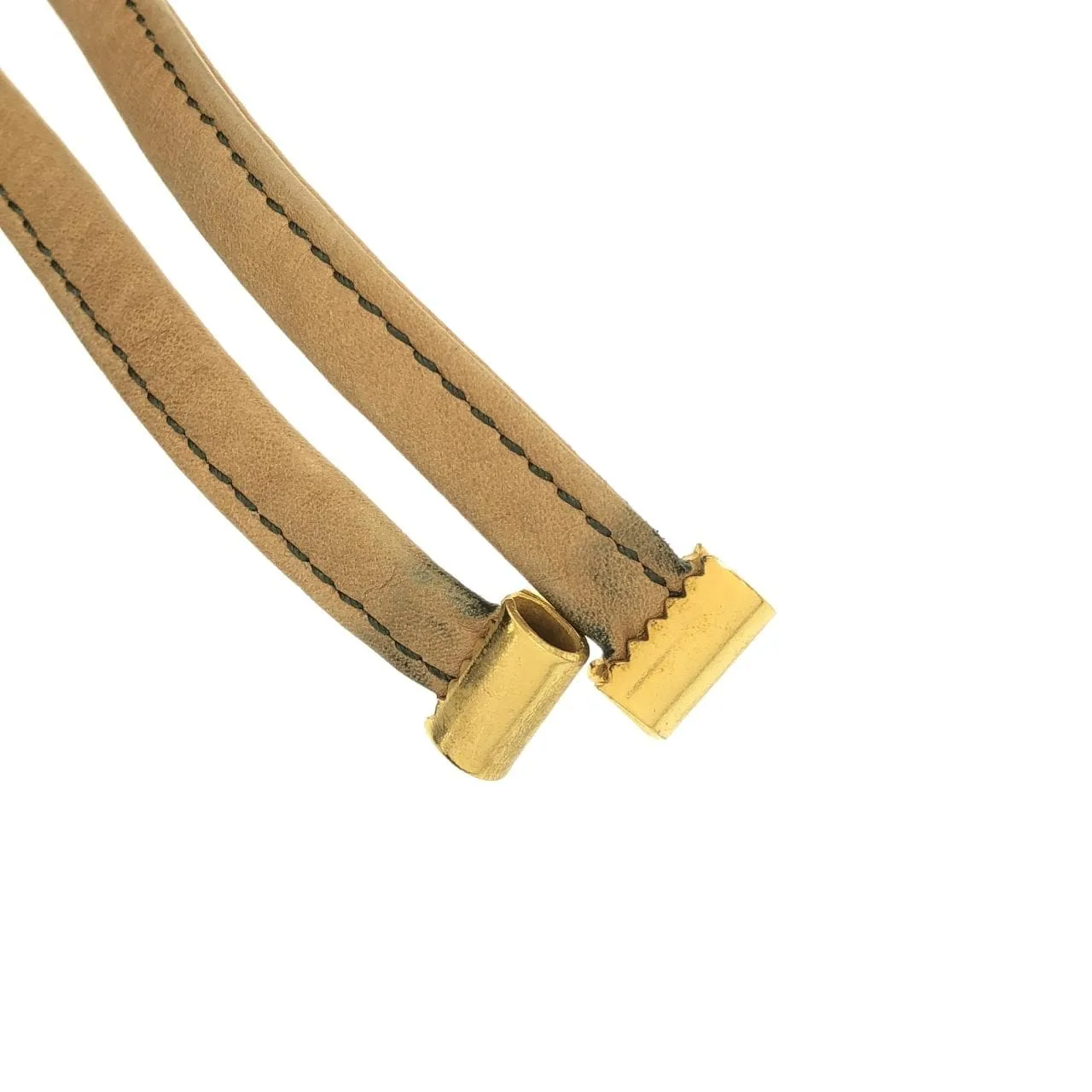 DIOR 肩背包 皮革 金色 皮革 中古品B - 縮圖 7