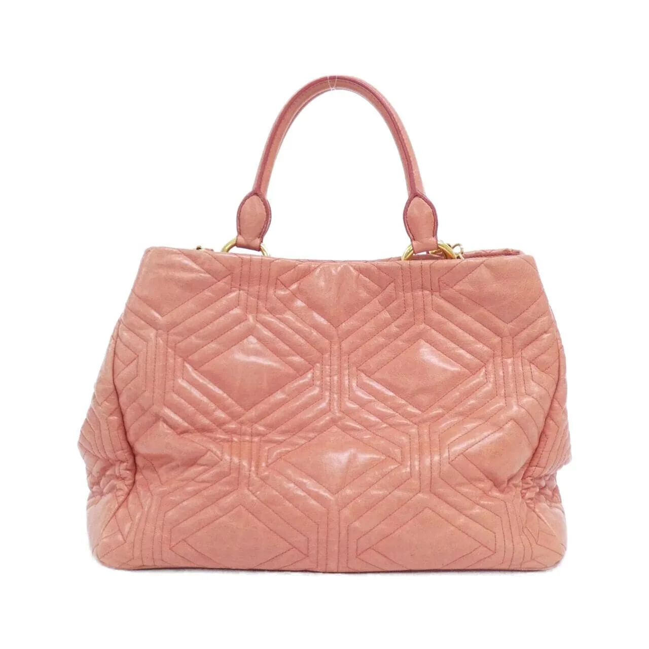 MIU MIU RN0912 手提包 黑色 中古品B - 縮圖 2