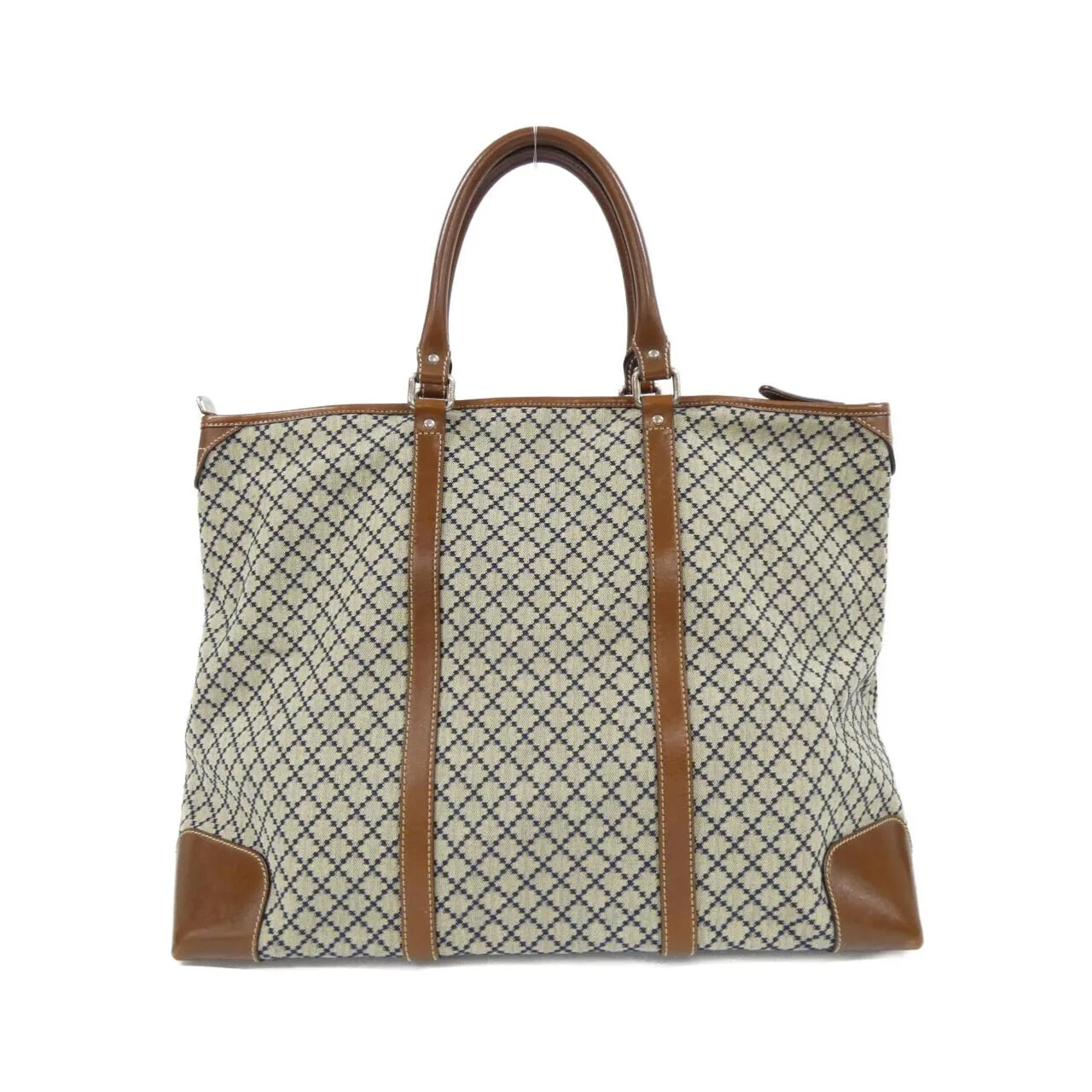 GUCCI 201482 Handbag Canvas 黑色 帆布 中古品A - 縮圖 2