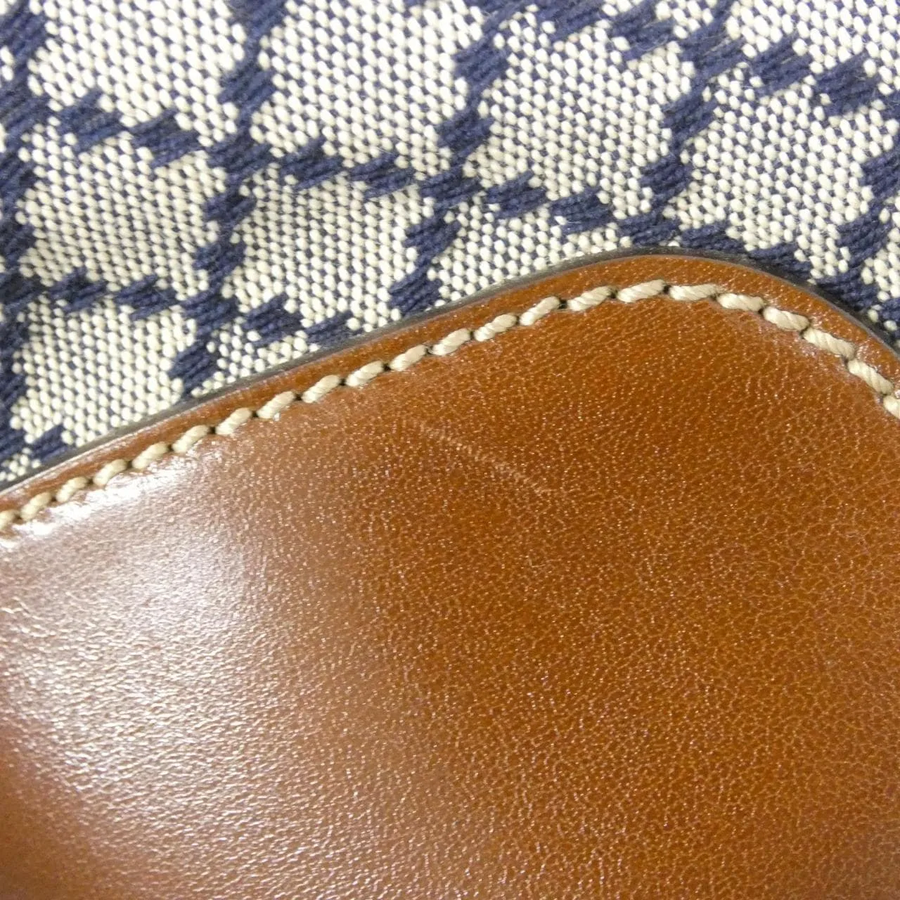 GUCCI 201482 Handbag Canvas 黑色 帆布 中古品A - 縮圖 4