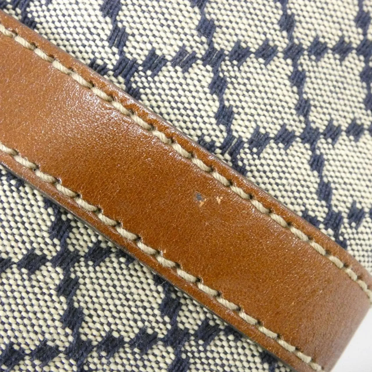 GUCCI 201482 Handbag Canvas 黑色 帆布 中古品A - 縮圖 6